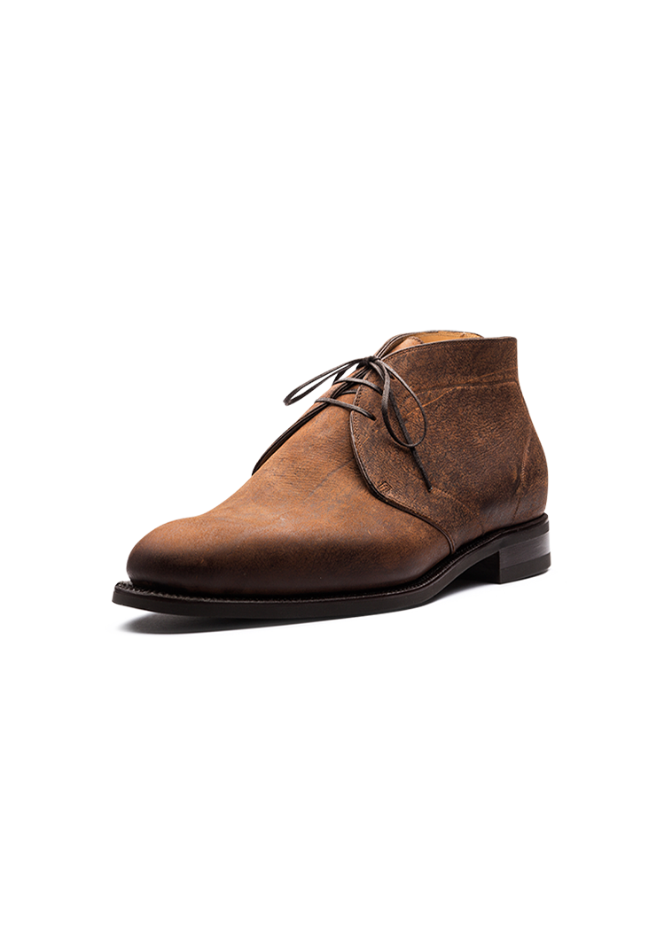 Stefano Bemer Boots Stivaletto Chukka Marrone Kudu C7000V1