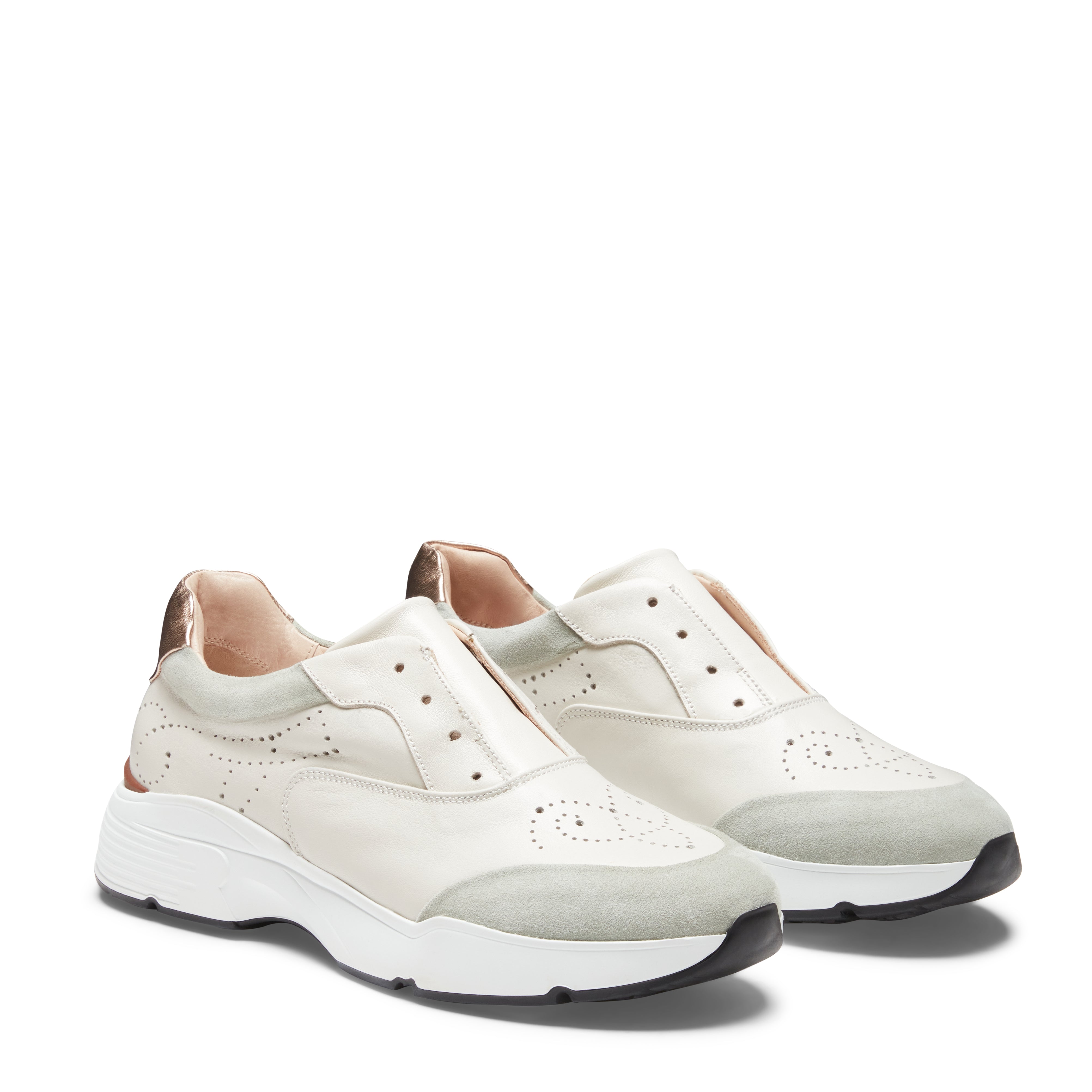 F.lli Rossetti 77205 sneaker donna pelle latte