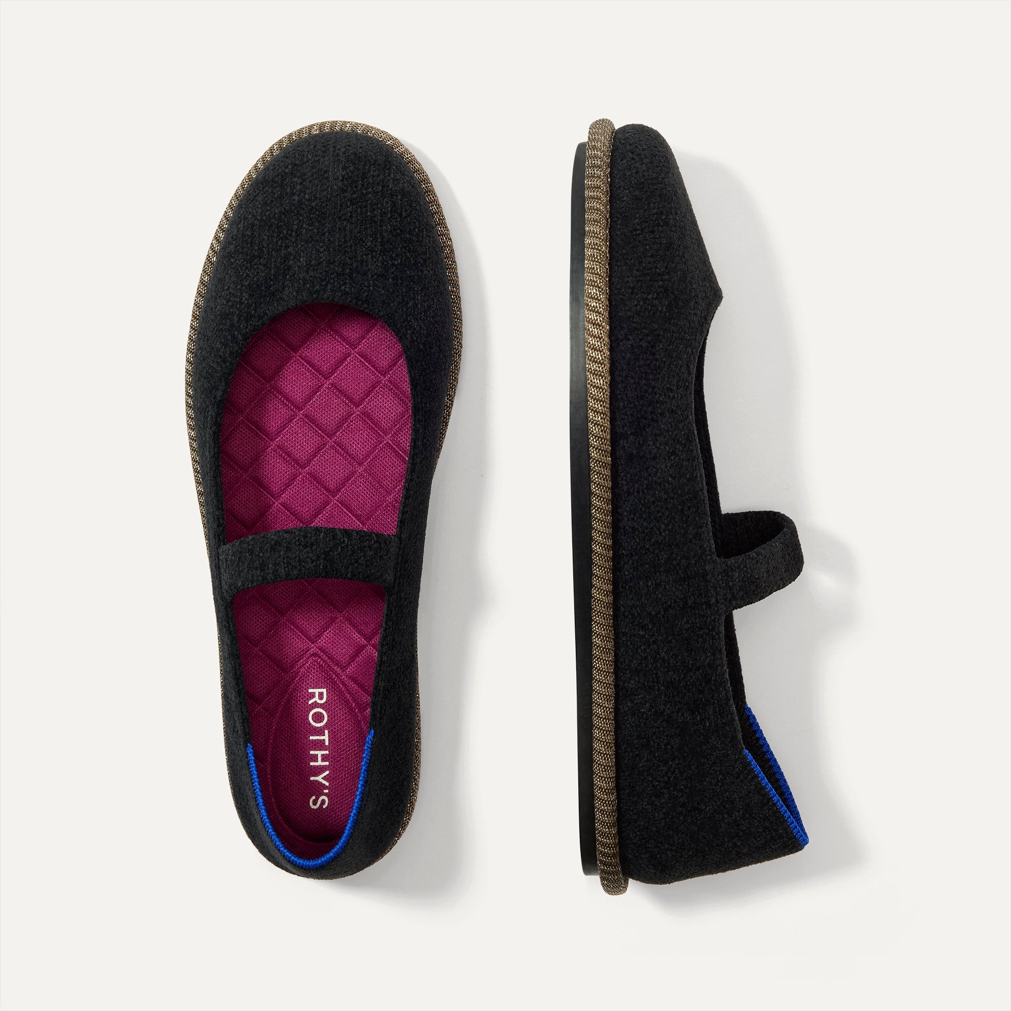 Rothy's Flats The Cruiser Mary Jane ballerine Portobello 8