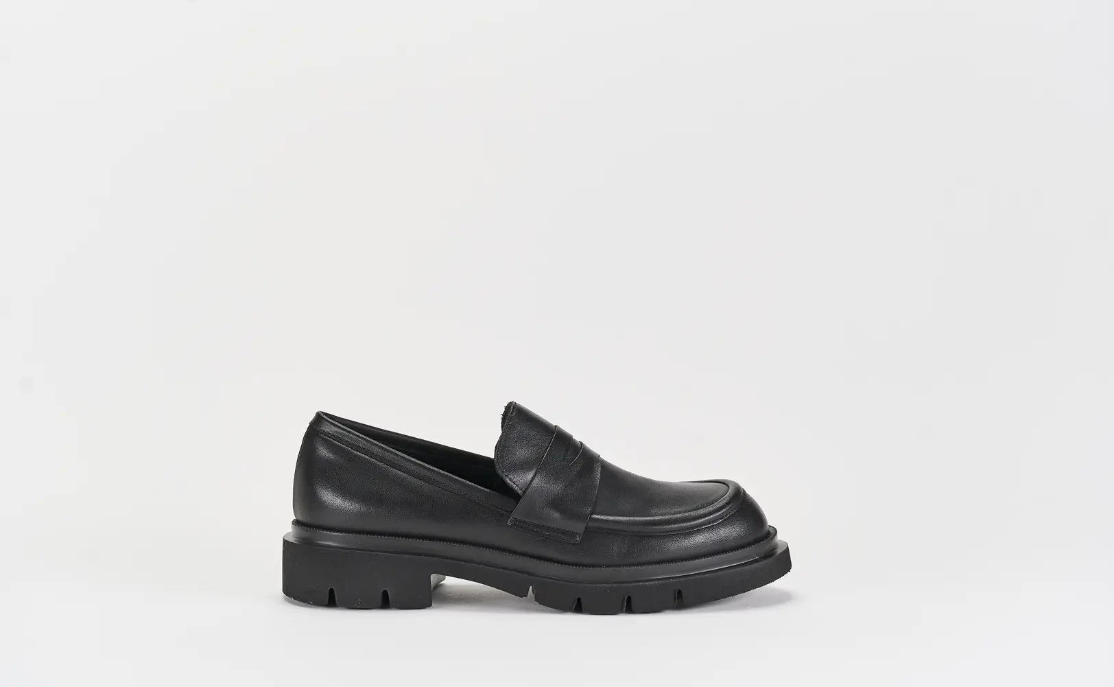 Sandro Barbera Very 06 Stringate Donna Nero pelle loafer