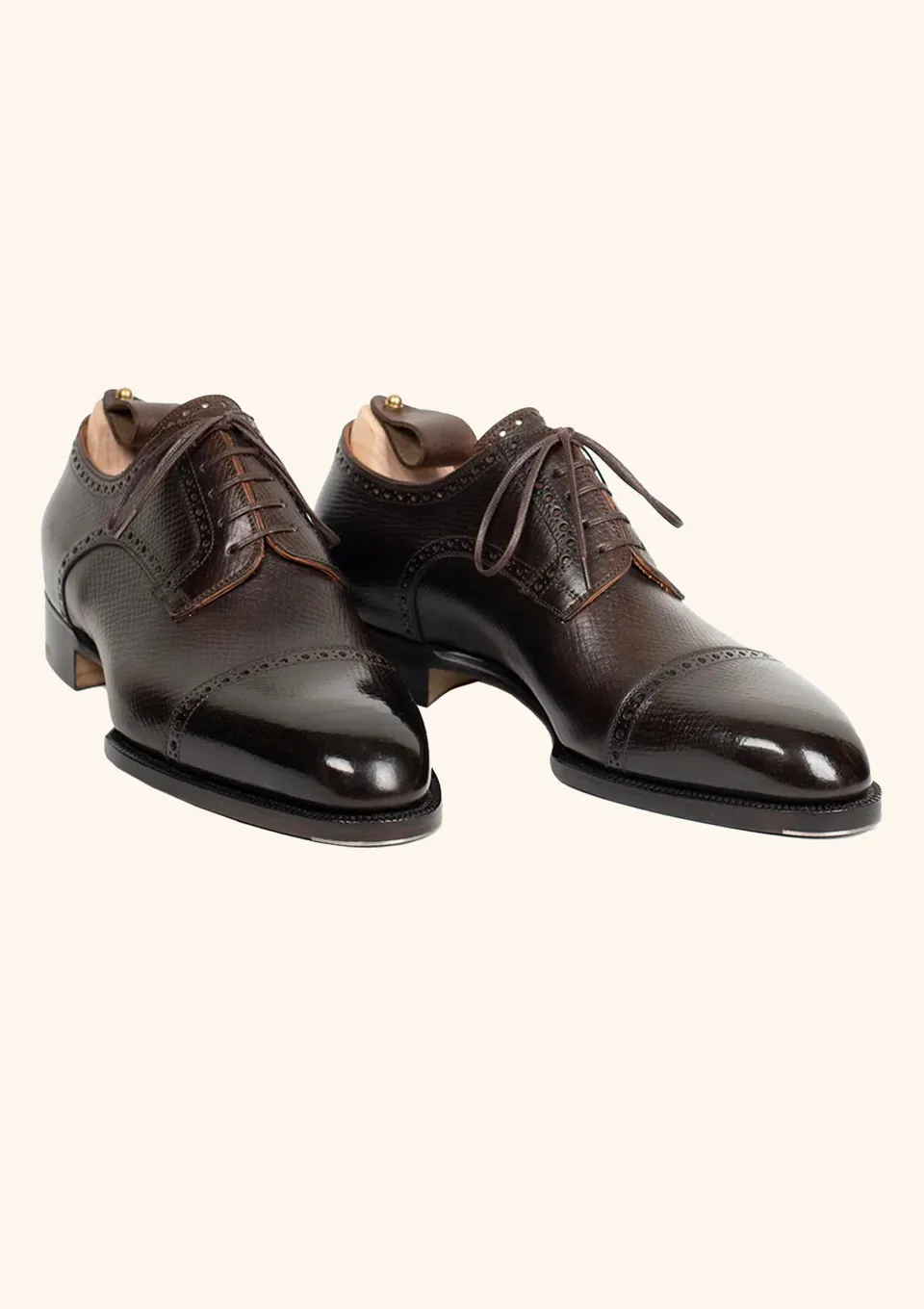 Stefano Bemer Derbies T5400 scarpe derby marrone captoe