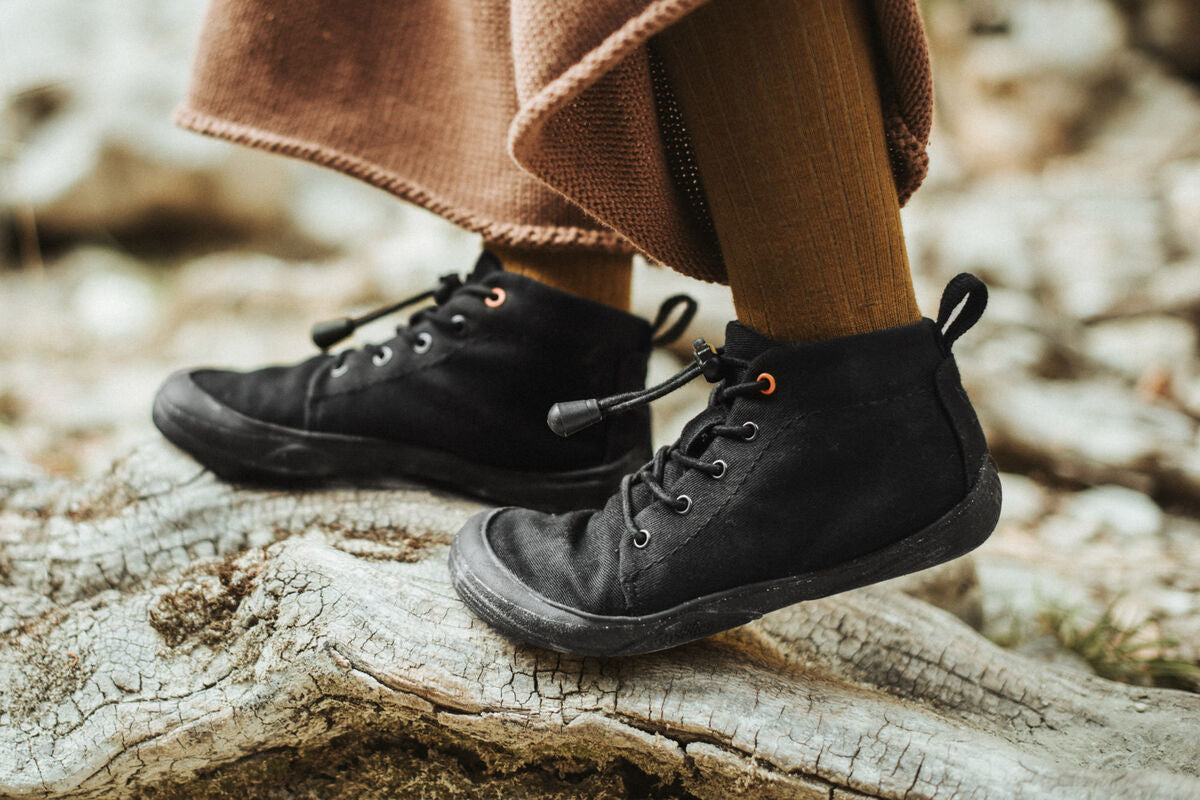 Wildling High Cut Atmodois scarpe nero bimbo vegane