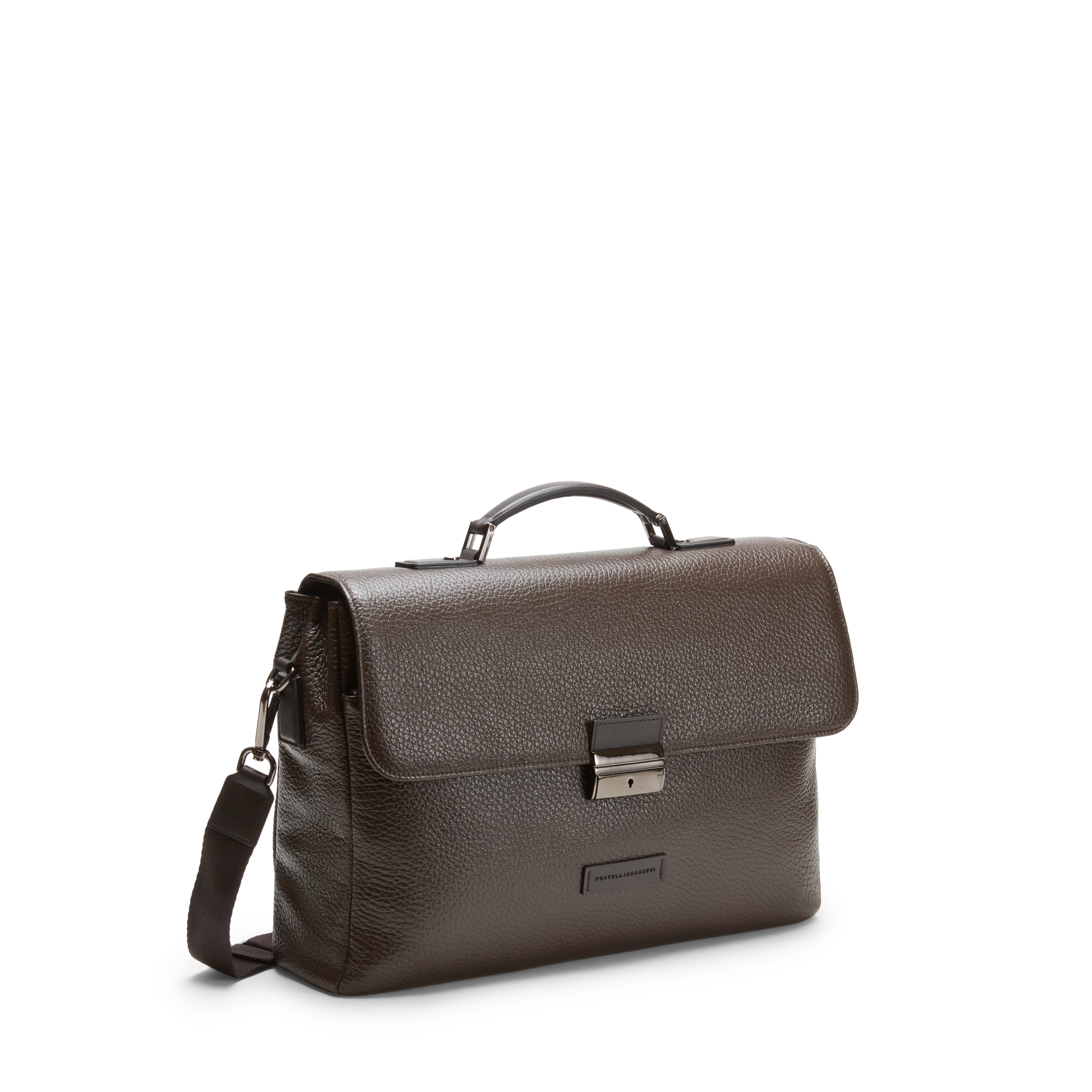 F.lli Rossetti 84841 cartella business pelle marrone