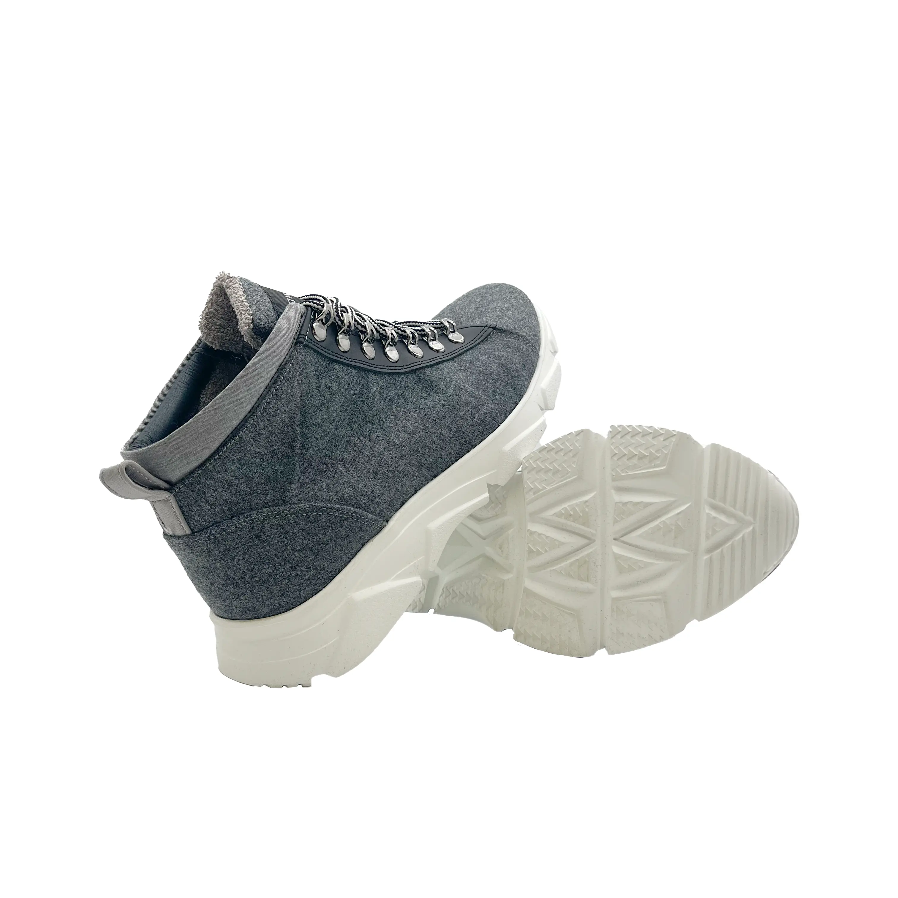 Sandro Barbera & Figli Wooly Luminor Grey sneaker lana