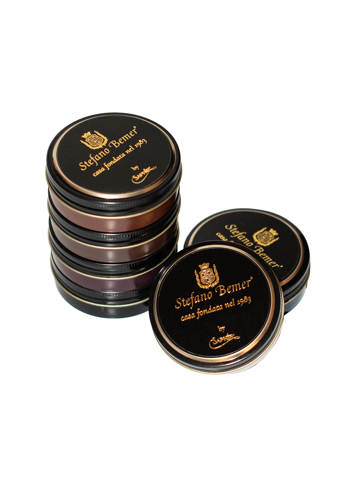 Stefano Bemer Shoe Wax cera scarpe cera d'api nero