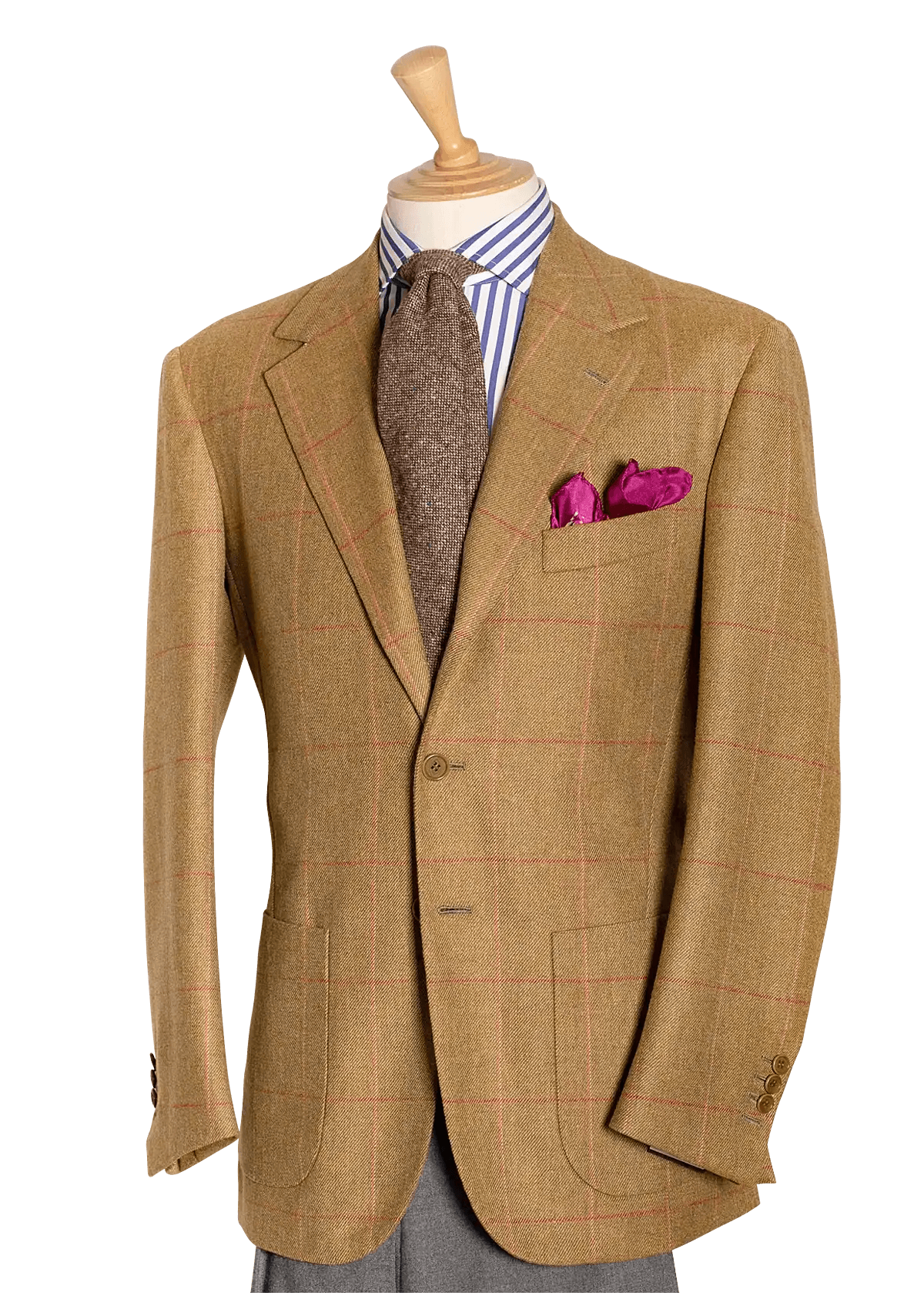Stefano Bemer Blazers SV2027 giacca tweed caramello