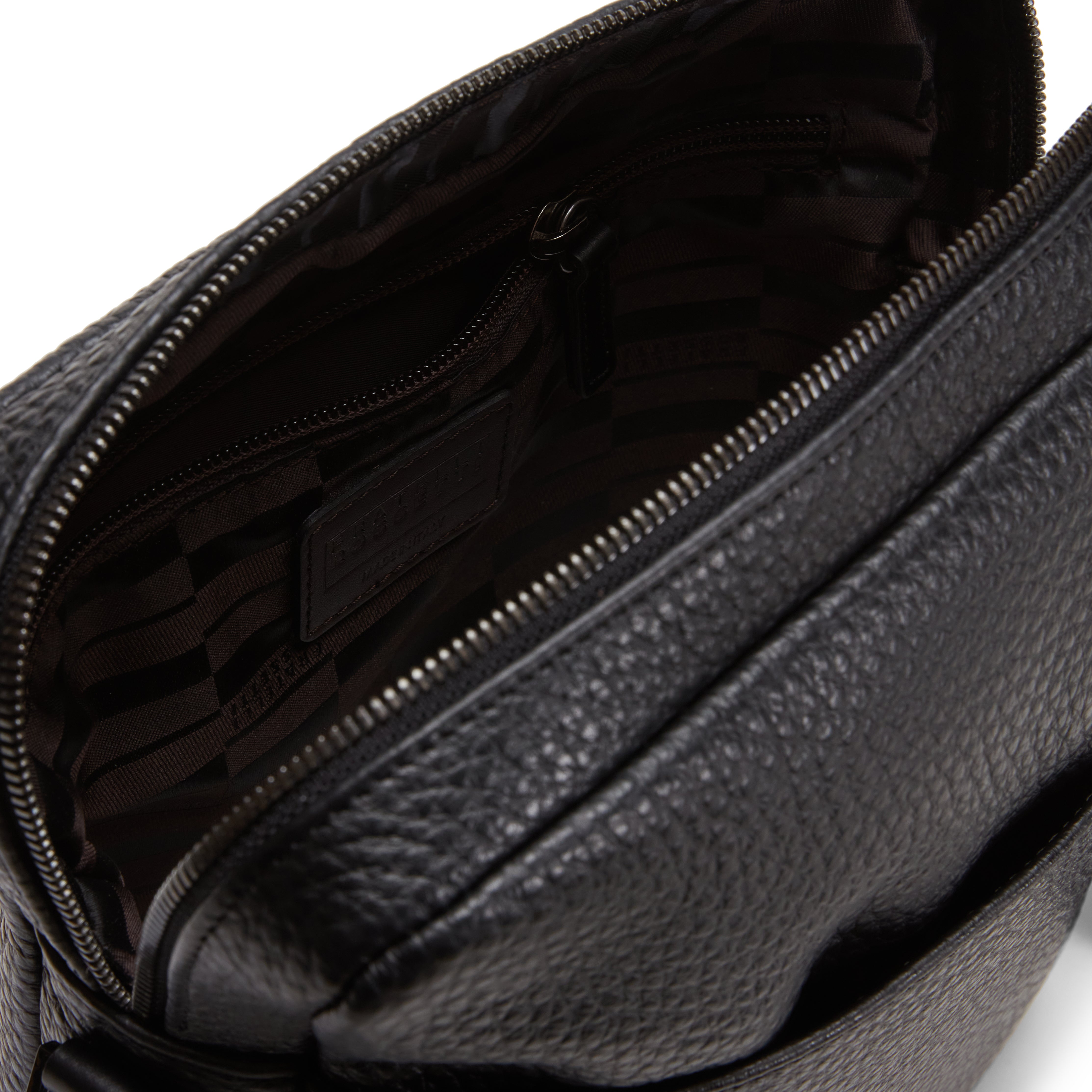 F.lli Rossetti borsa messenger uomo pelle nero