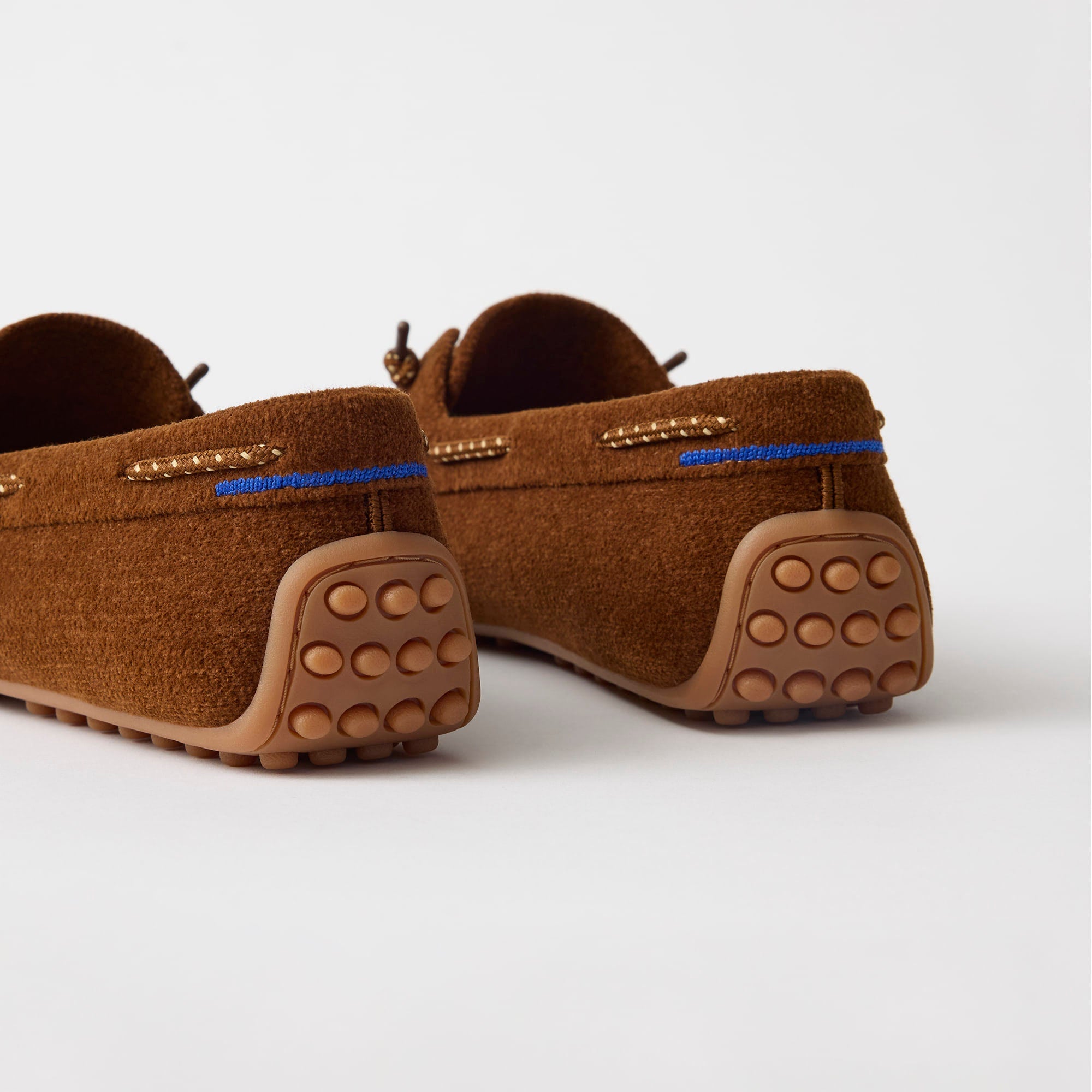Rothy's Driver Moc mocassini ReVelvet Russet marrone