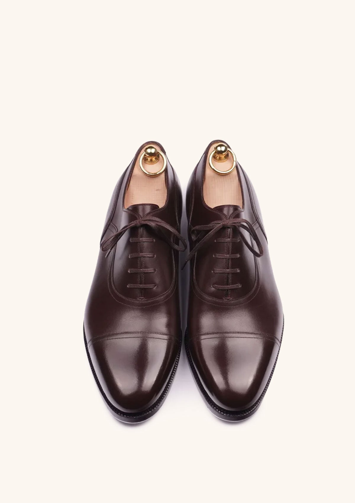 Stefano Bemer Oxfords Balmoral C6320 box calf marrone