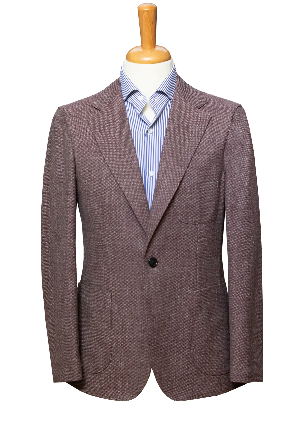 Stefano Bemer SV4503 Overshirt Bordeaux Cotone Lana Giacca