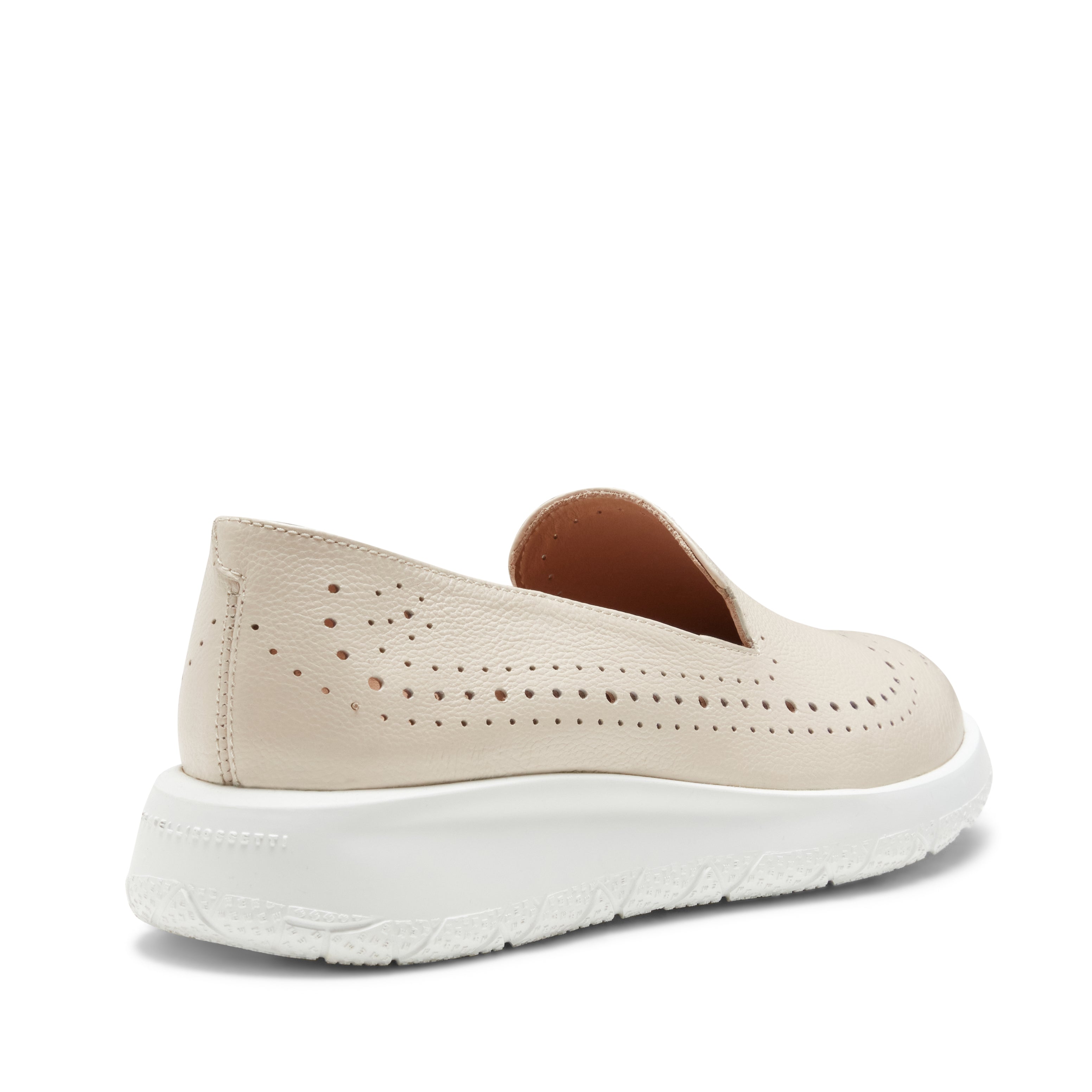 F.lli Rossetti Slipper 77099 latte pelle traforata donna