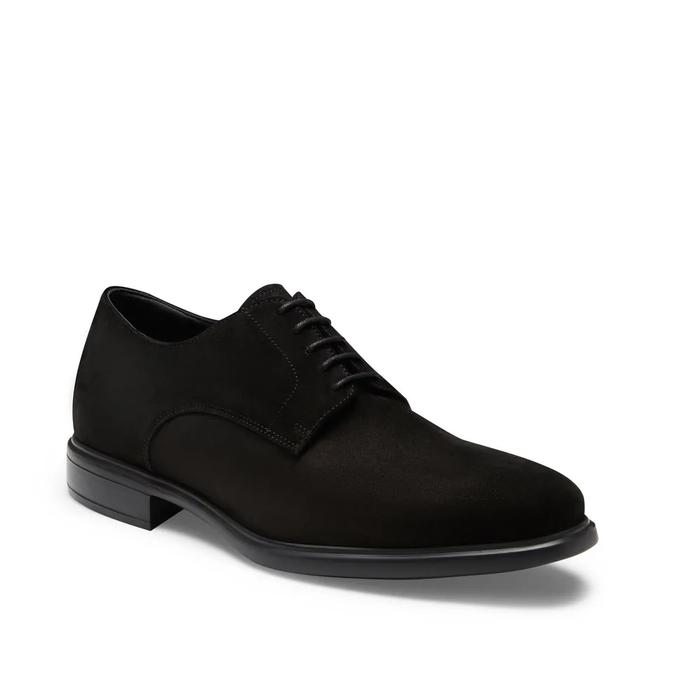 F.lli Rossetti Richard 47375 stringata derby uomo nera suede