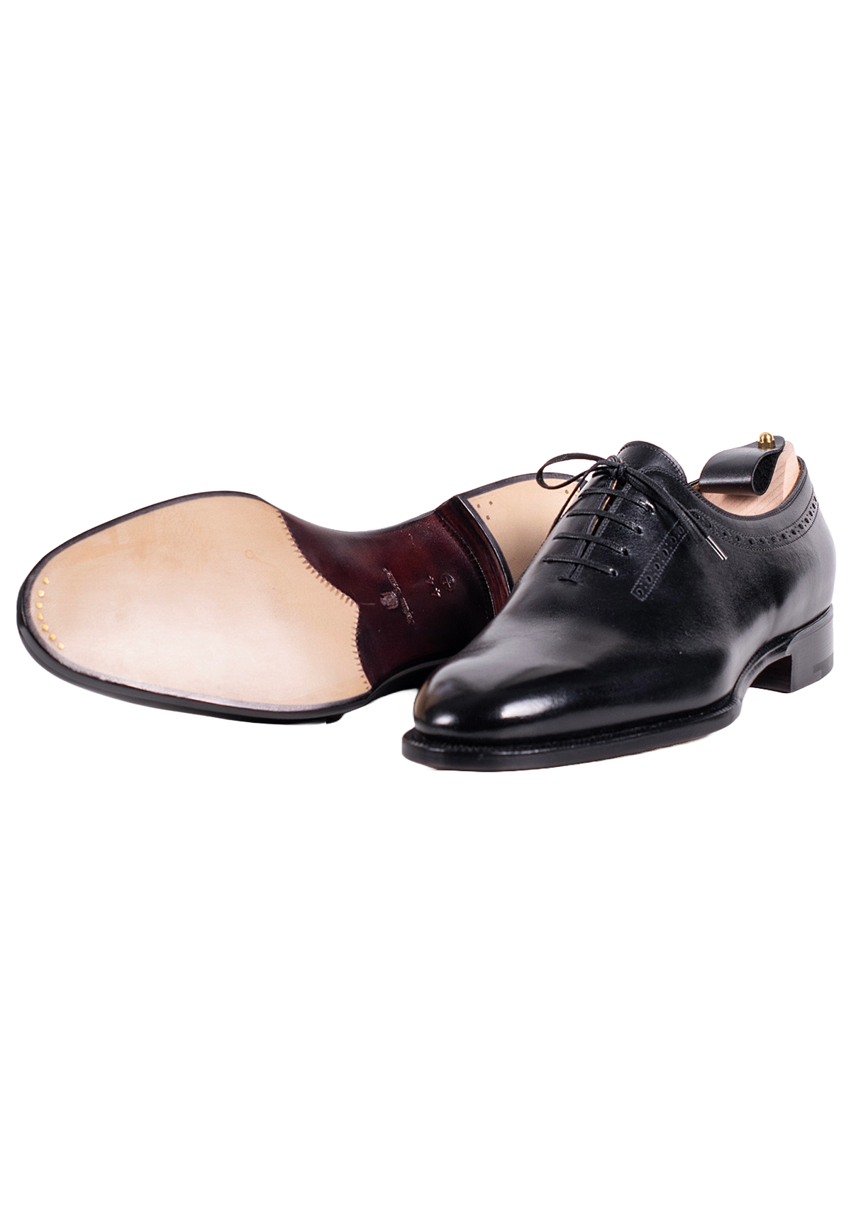 Stefano Bemer Oxfords C6310v2 wholecut nere brogue