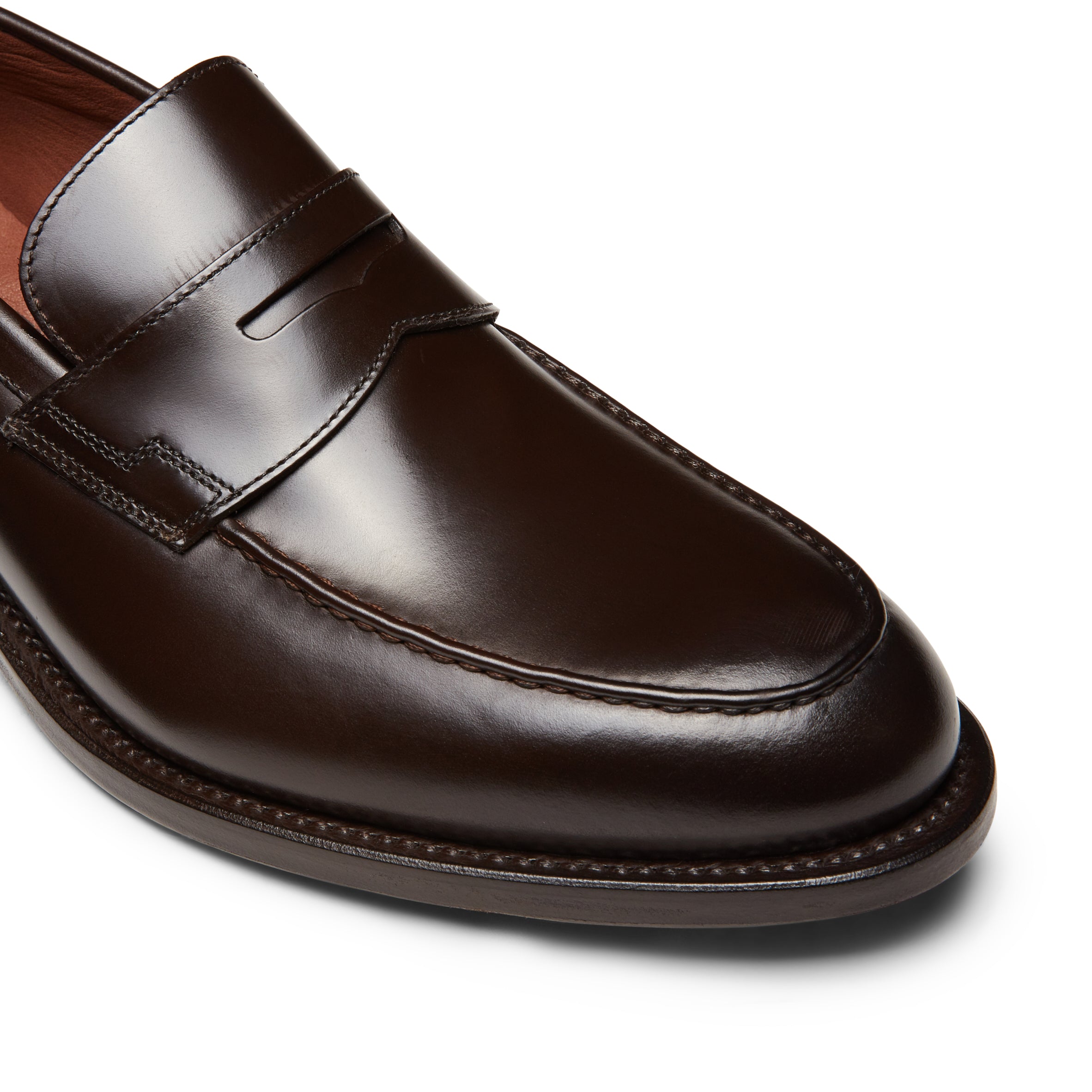 F.lli Rossetti 12605 Mocassino Pelle Uomo Ebano Goodyear Cuoio
