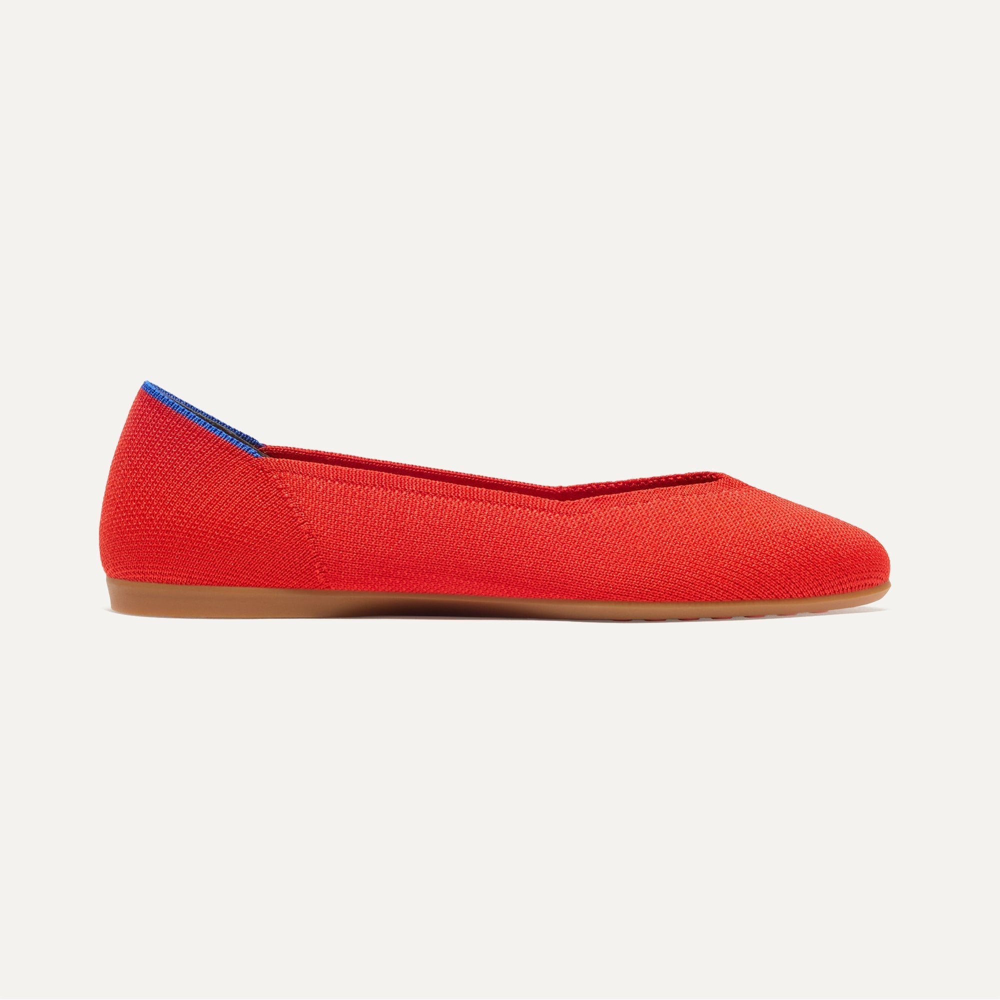 Rothy's The Daily Flat ballerine Showstopper Red rosse