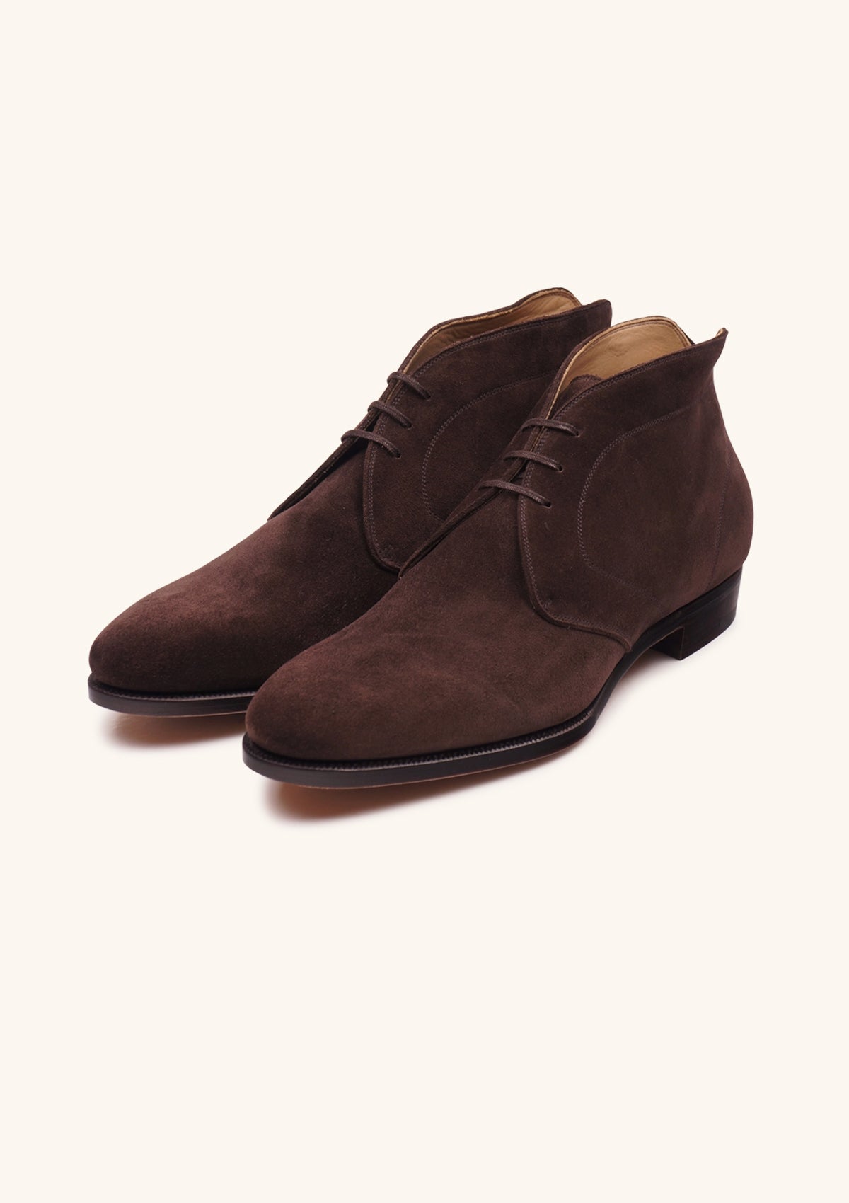 Stefano Bemer Boots E7000 stivaletti chukka camoscio marrone