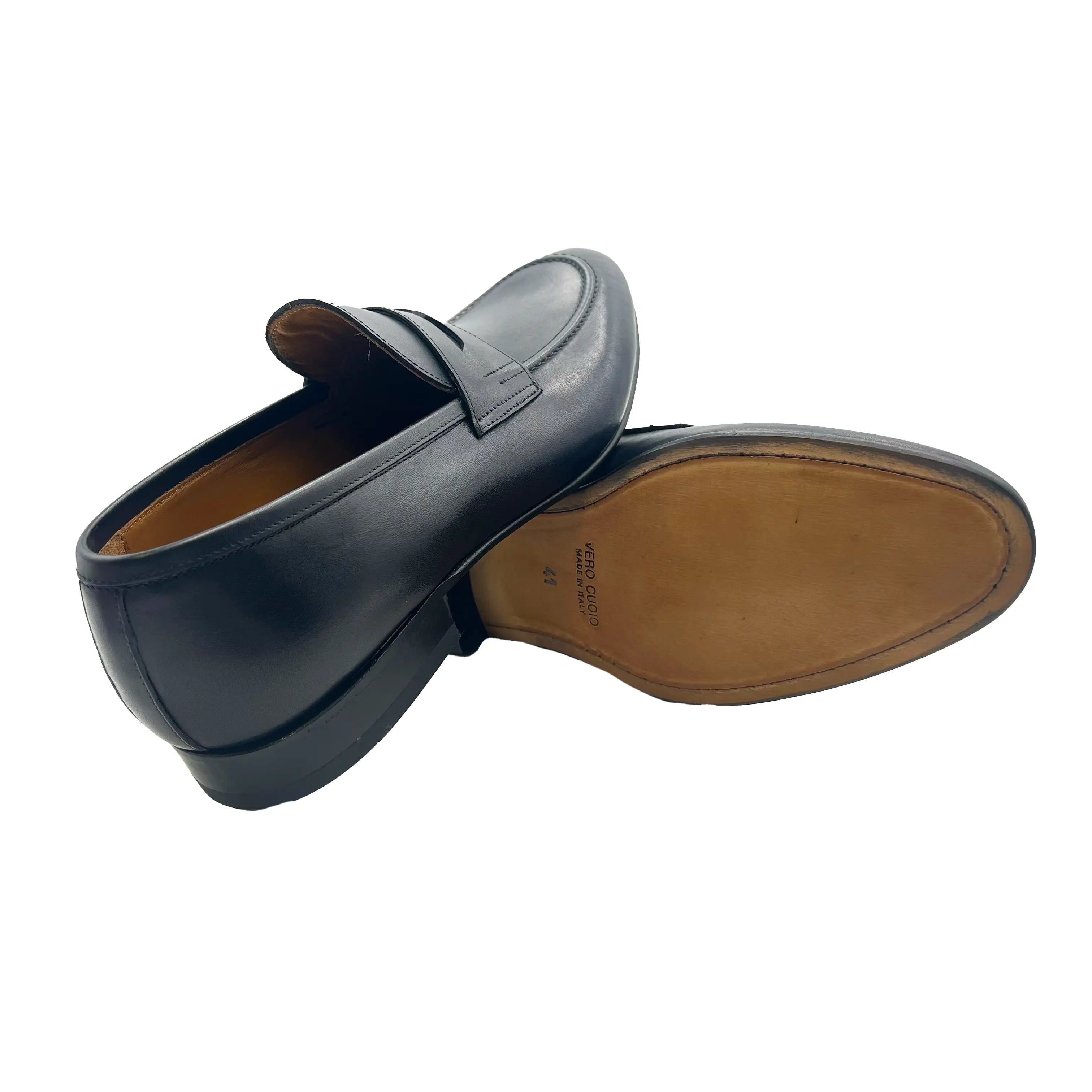 Sandro Barbera & Figli 4228 Mocassino Penny Nero Vitello
