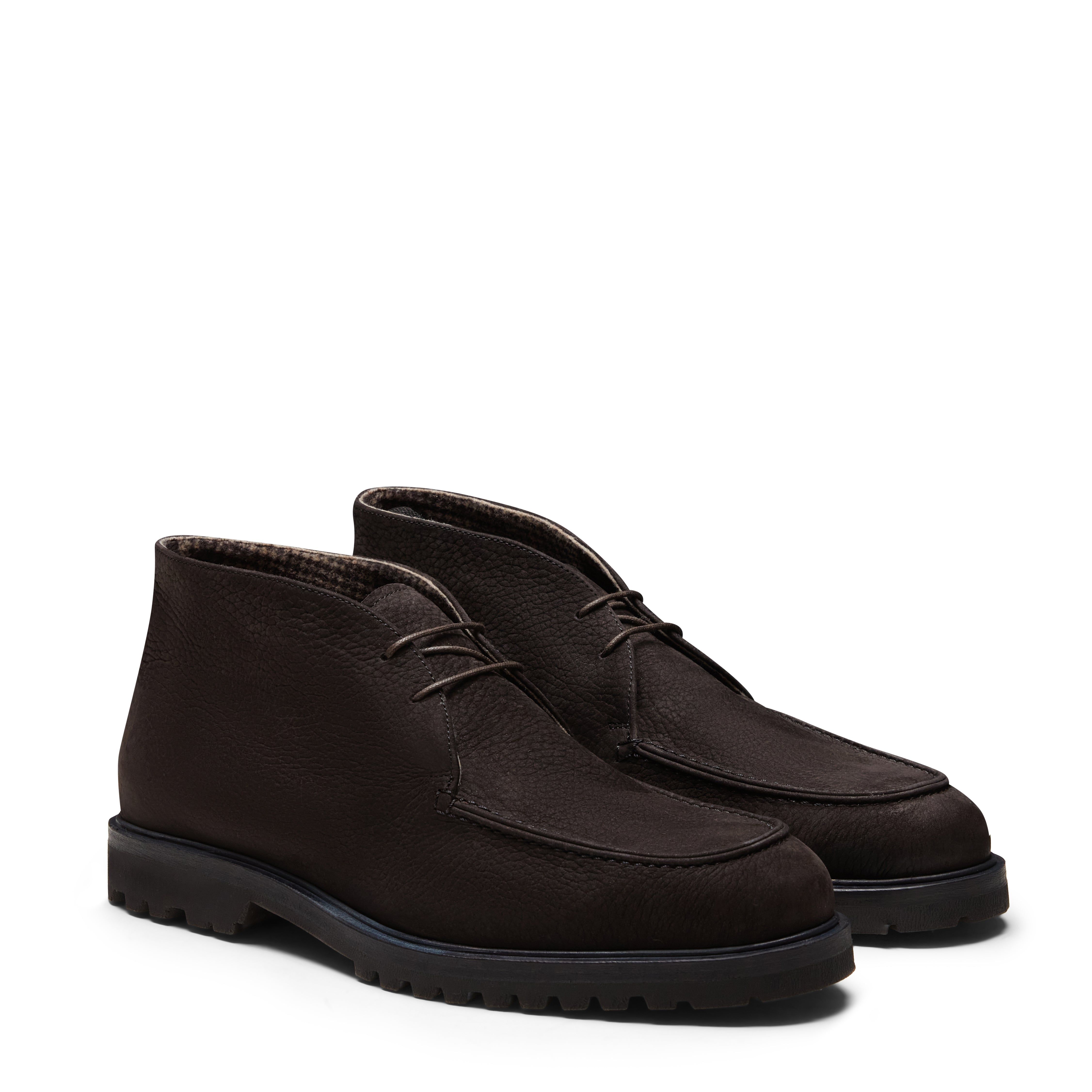 F.lli Rossetti Desert boot nabuk cacao suola carro
