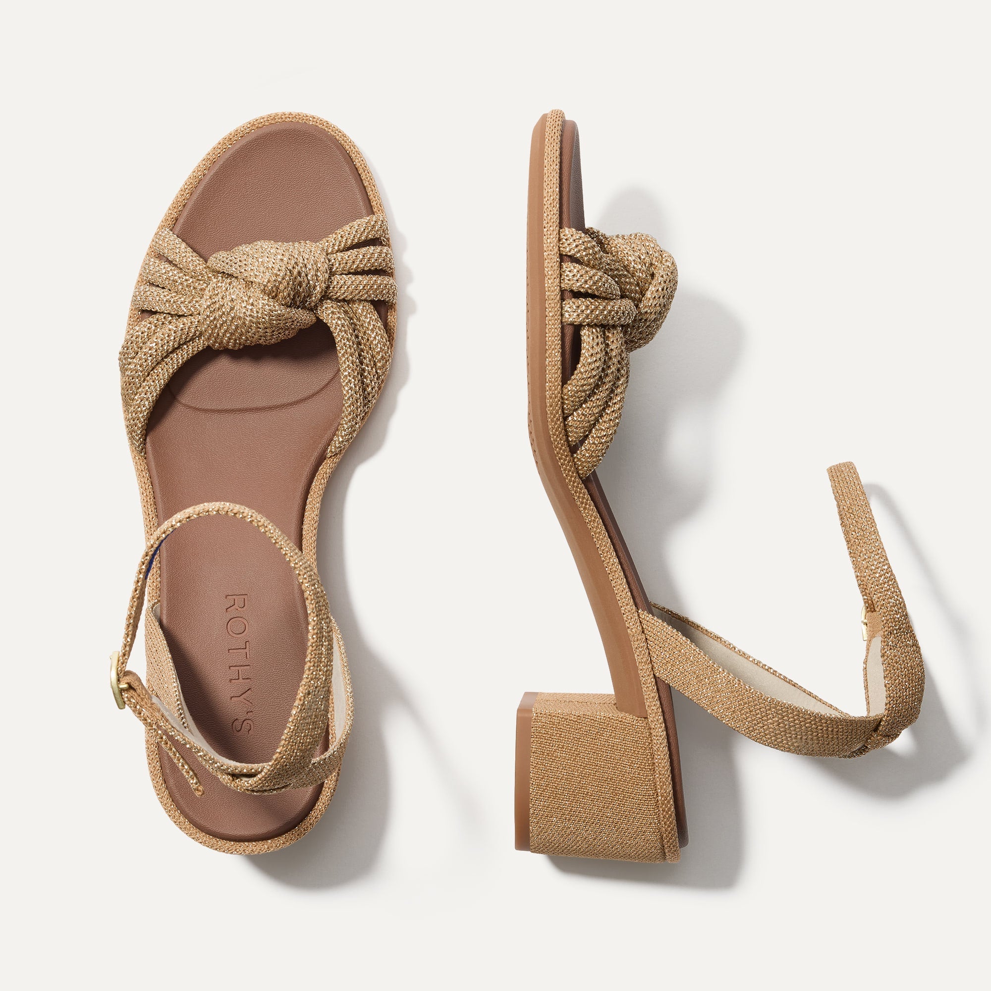 Rothy's The Knot Sandal sandali neri con nodo