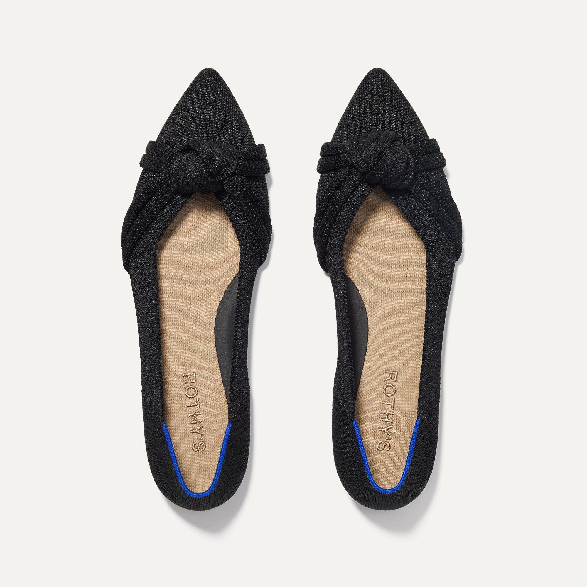 Rothy's The Knot Point II ballerine Black