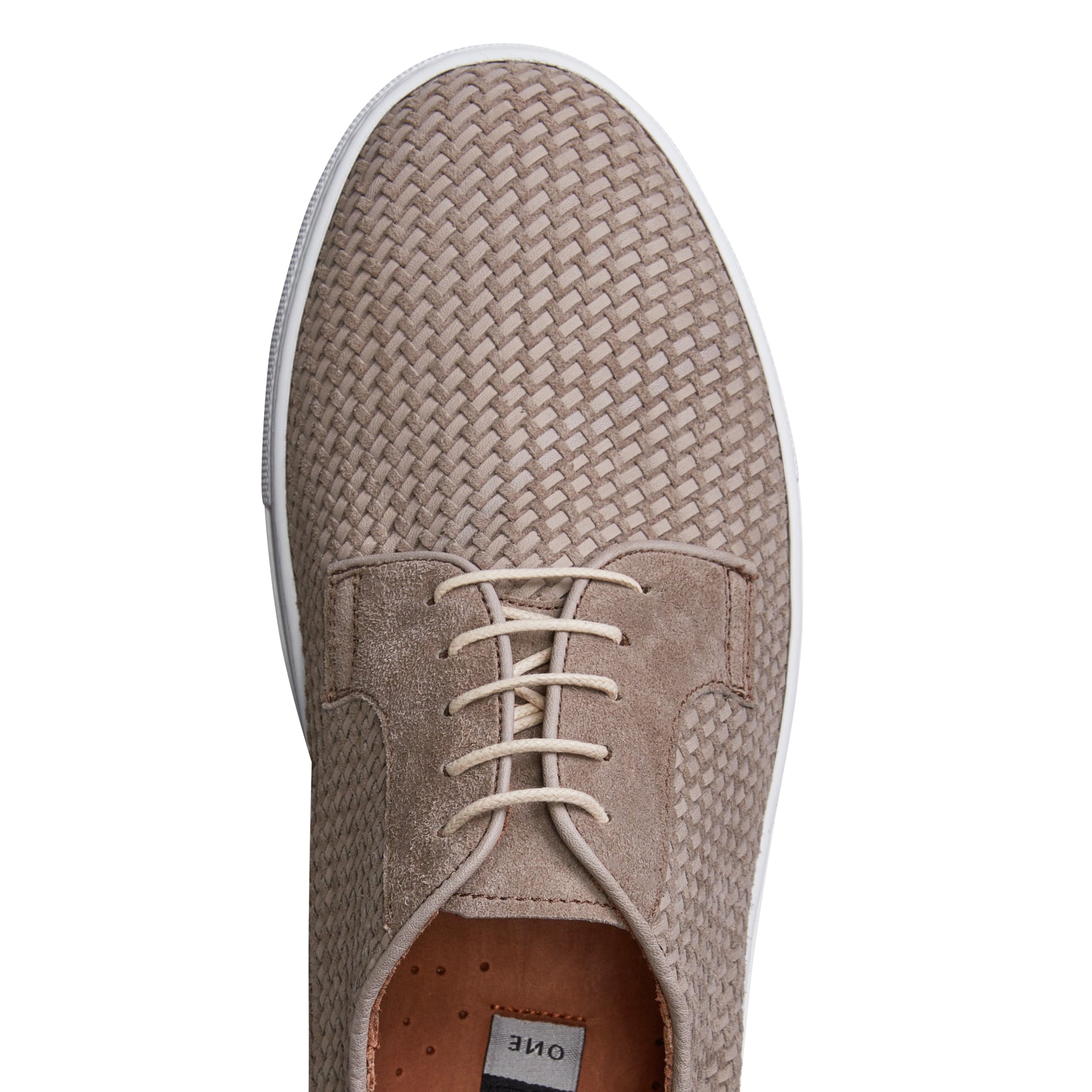 F.lli Rossetti 46727 sneaker suede tortora intrecciata