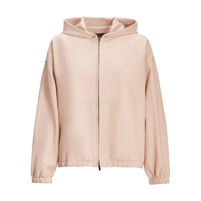 F.lli Rossetti 98404 Giubbino Pelle Donna Cipria Nappa