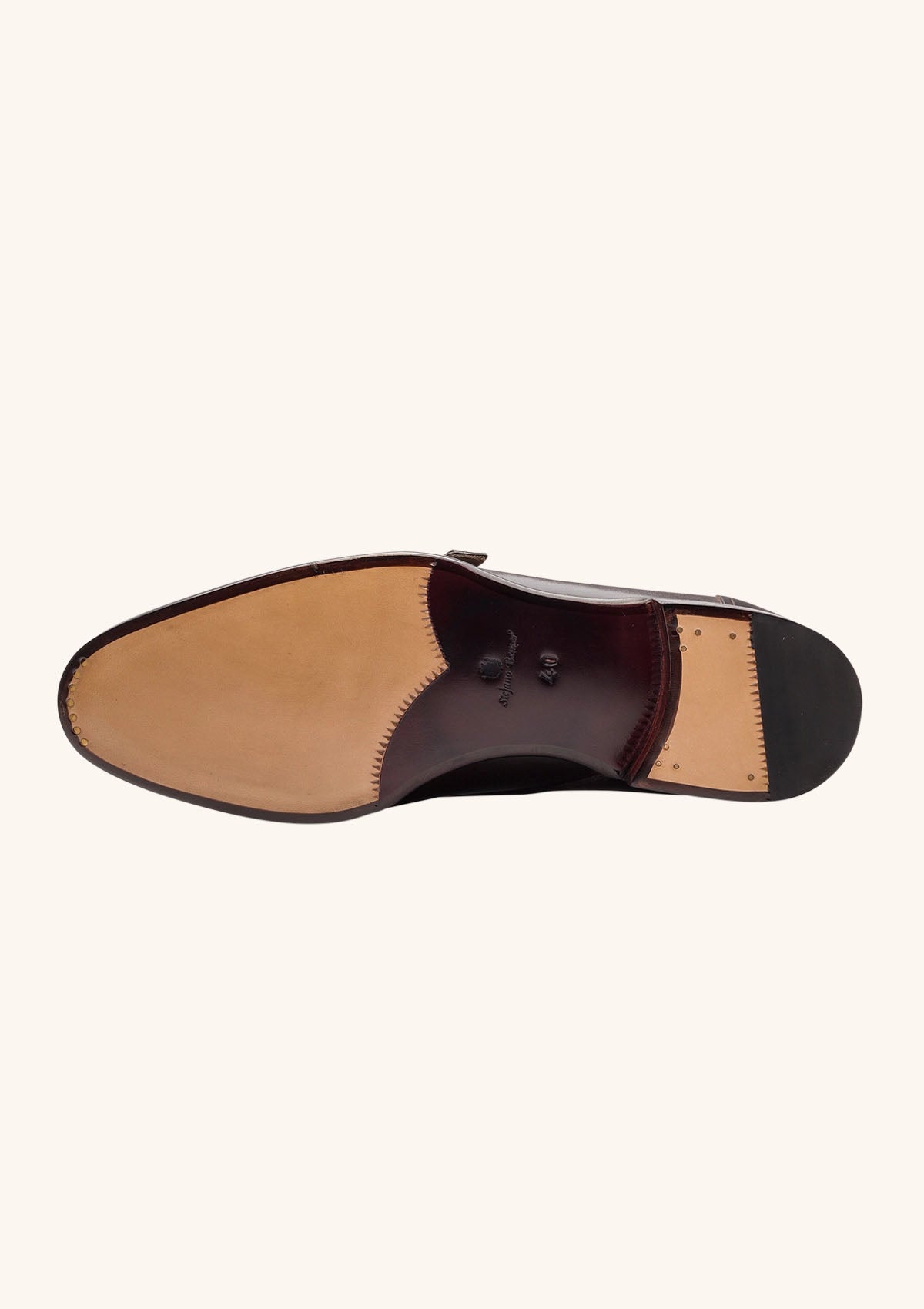 Stefano Bemer Monks C2301 scarpe double monk marrone box calf