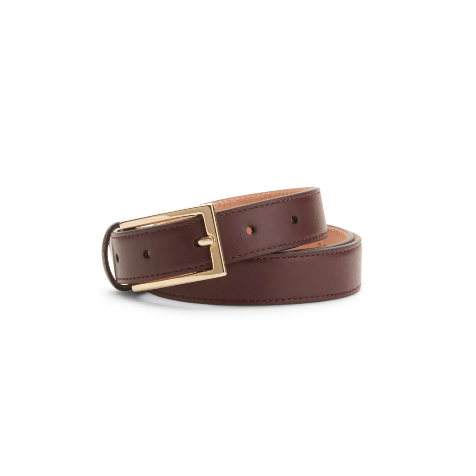 F.lli Rossetti 97503 Cintura Donna Suede Granata 2,5 cm