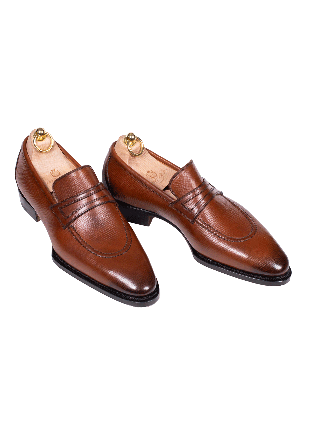 Stefano Bemer Loafers T1253 mocassini noce penny loafer