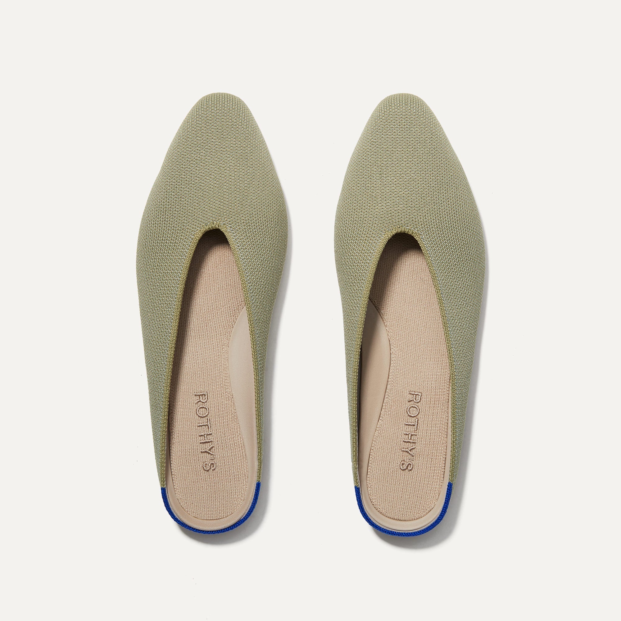 Rothy's The Almond Demi ballerina donna Black punta mandorla