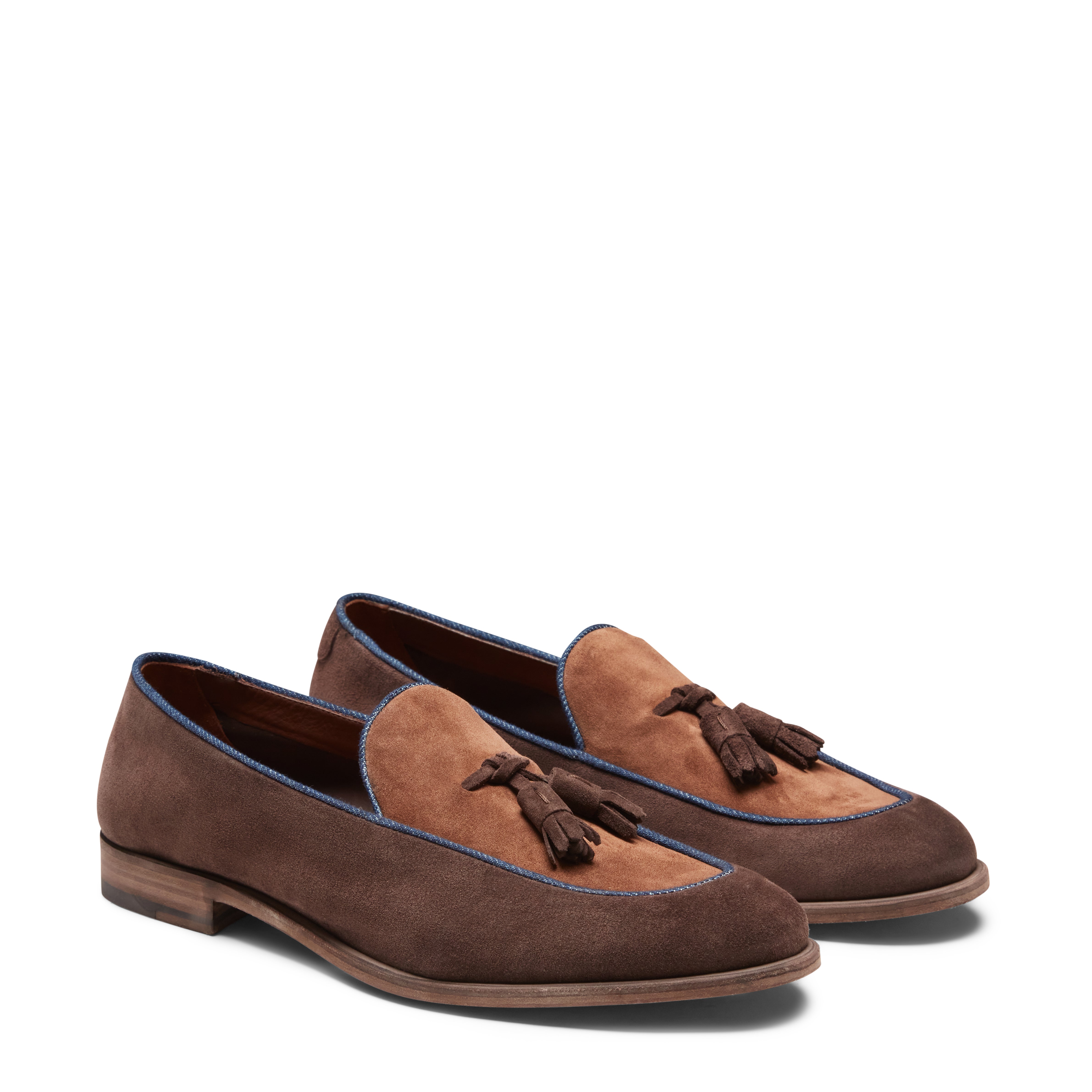 F.lli Rossetti Brera Mocassino Donna Suede Testa di Moro