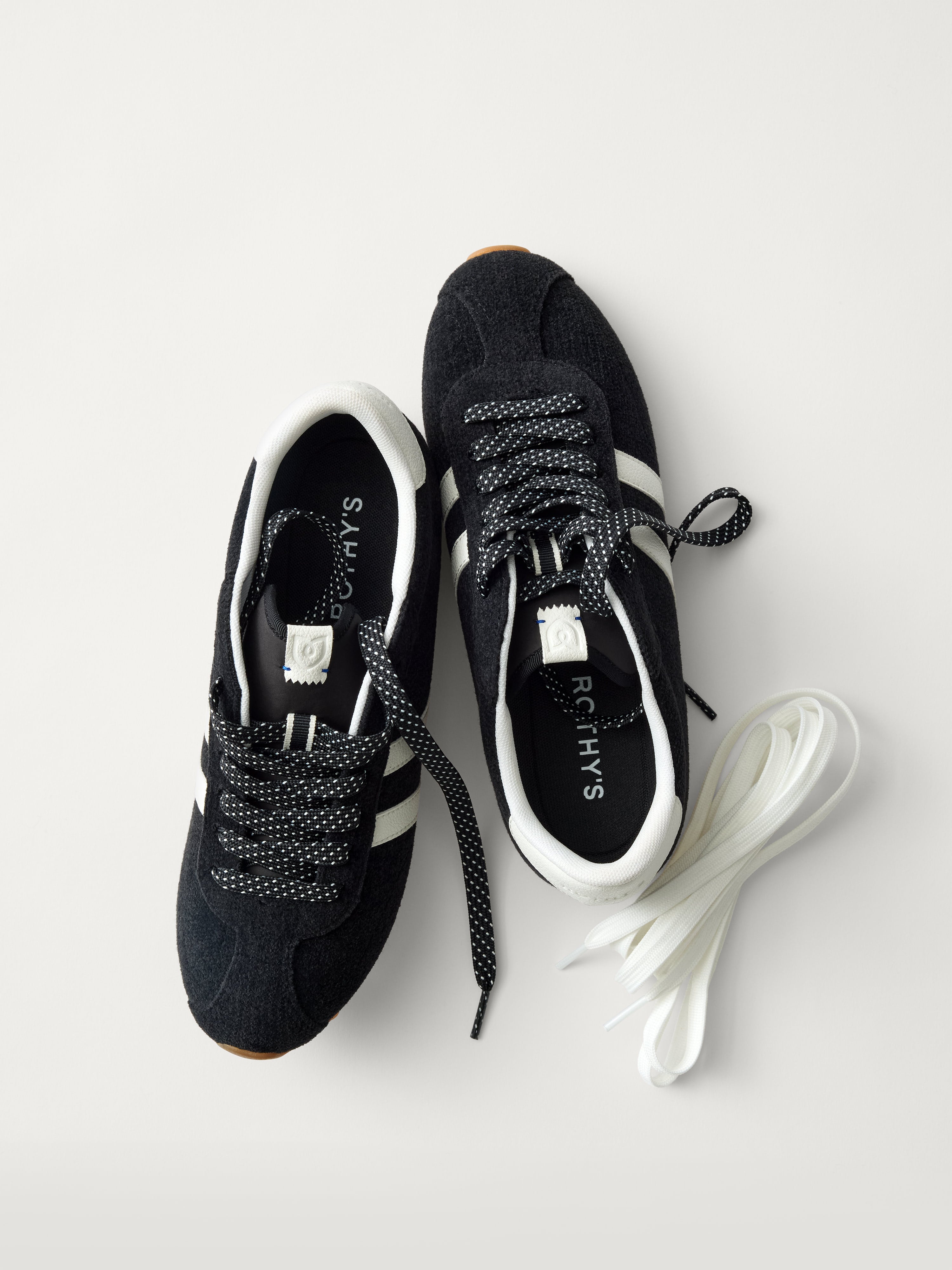 Rothy's The Ivy Sneaker sneakers donna ReVelvet Black nero