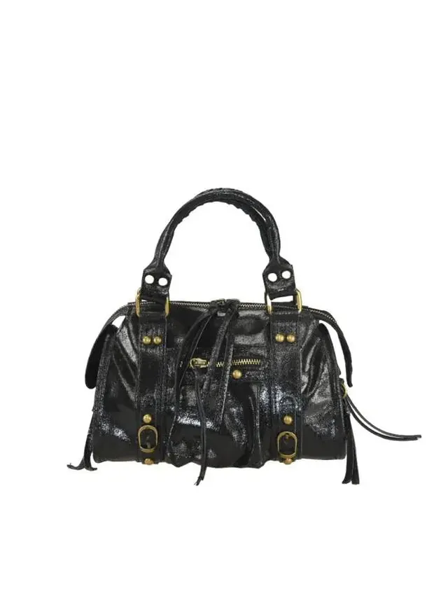 Sandro Barbera & Figli BABA29832 Borsa a Mano Nera Pelle Tracolla