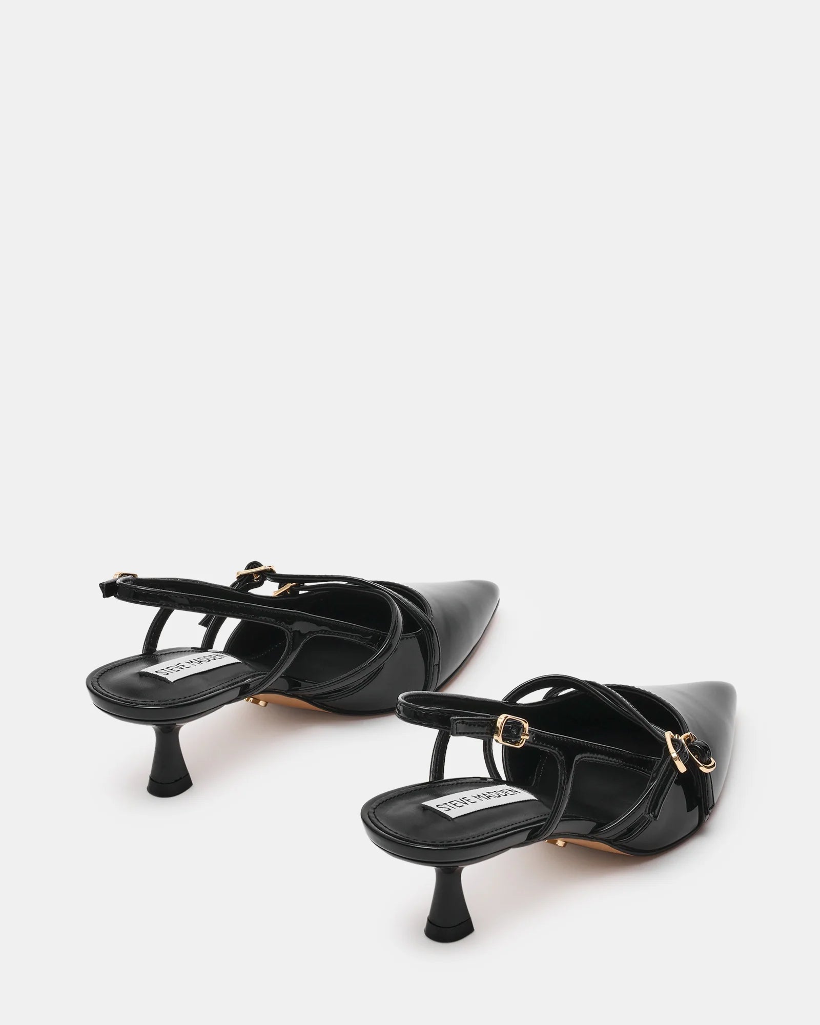 Linea Elle Lindale Décolleté Nero Vernice Tacco 4 cm