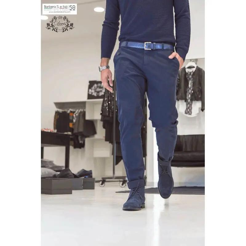 Sandro Barbera & Figli 424 Desert Boots polacchino blu