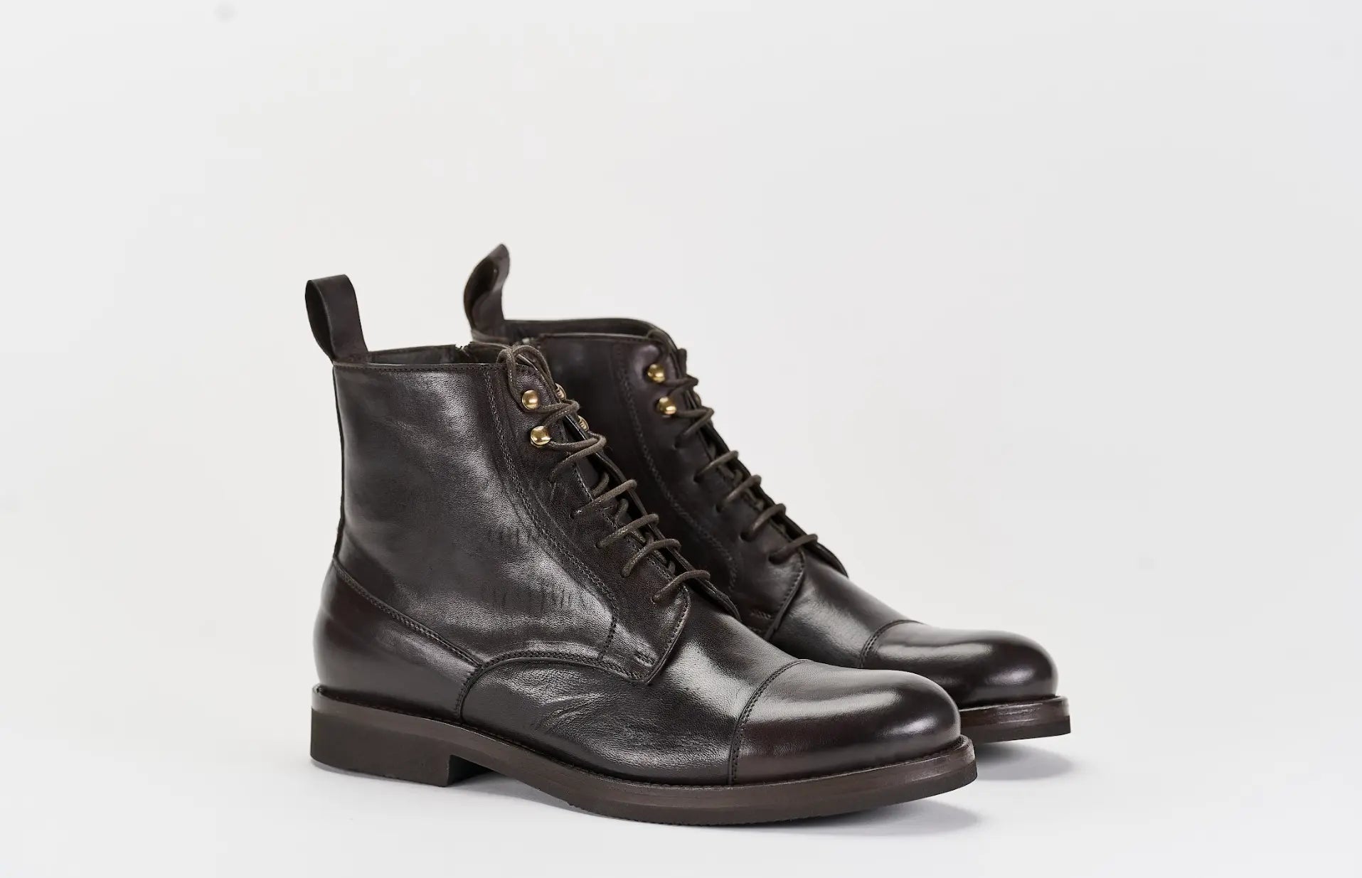 Sandro Barbera 35211 Stivaletto Uomo Cioccolato Vibram