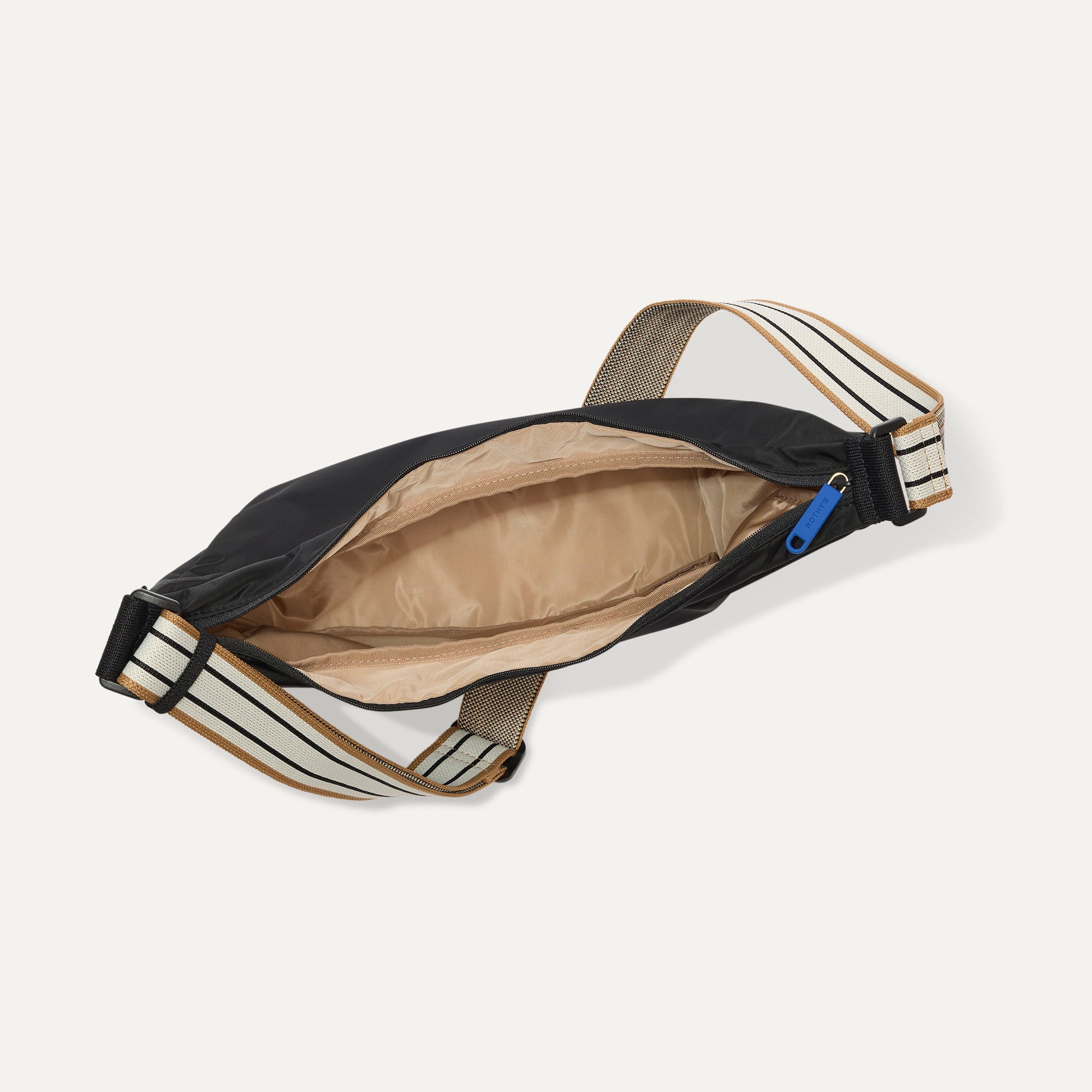 Rothy's The Travel Sling tracolla Ink nera con zip
