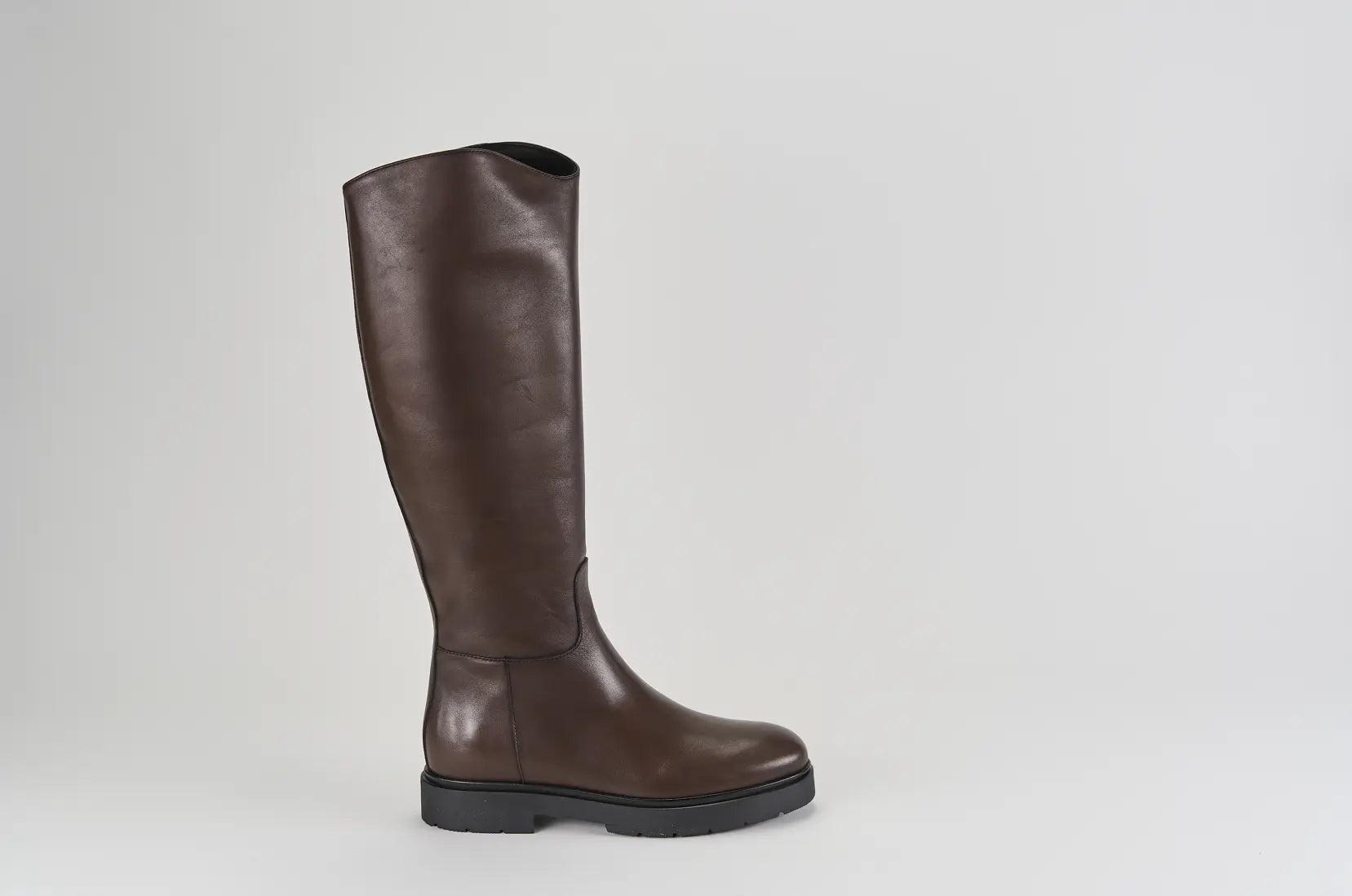 Sandro Barbera Stringate Donna 8222-01 Stivali Marrone Pelle