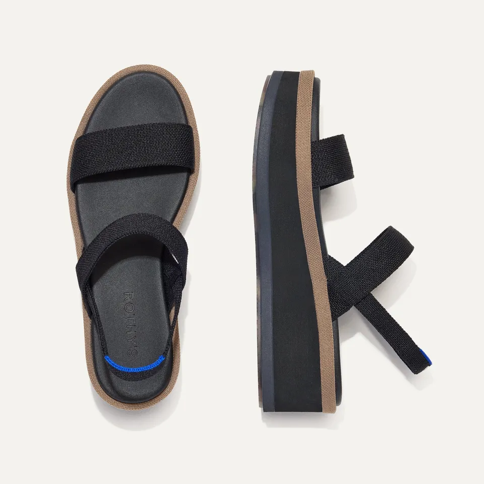 Rothy's Heels The Lightweight Wedge Sandal sandali Salt leggeri