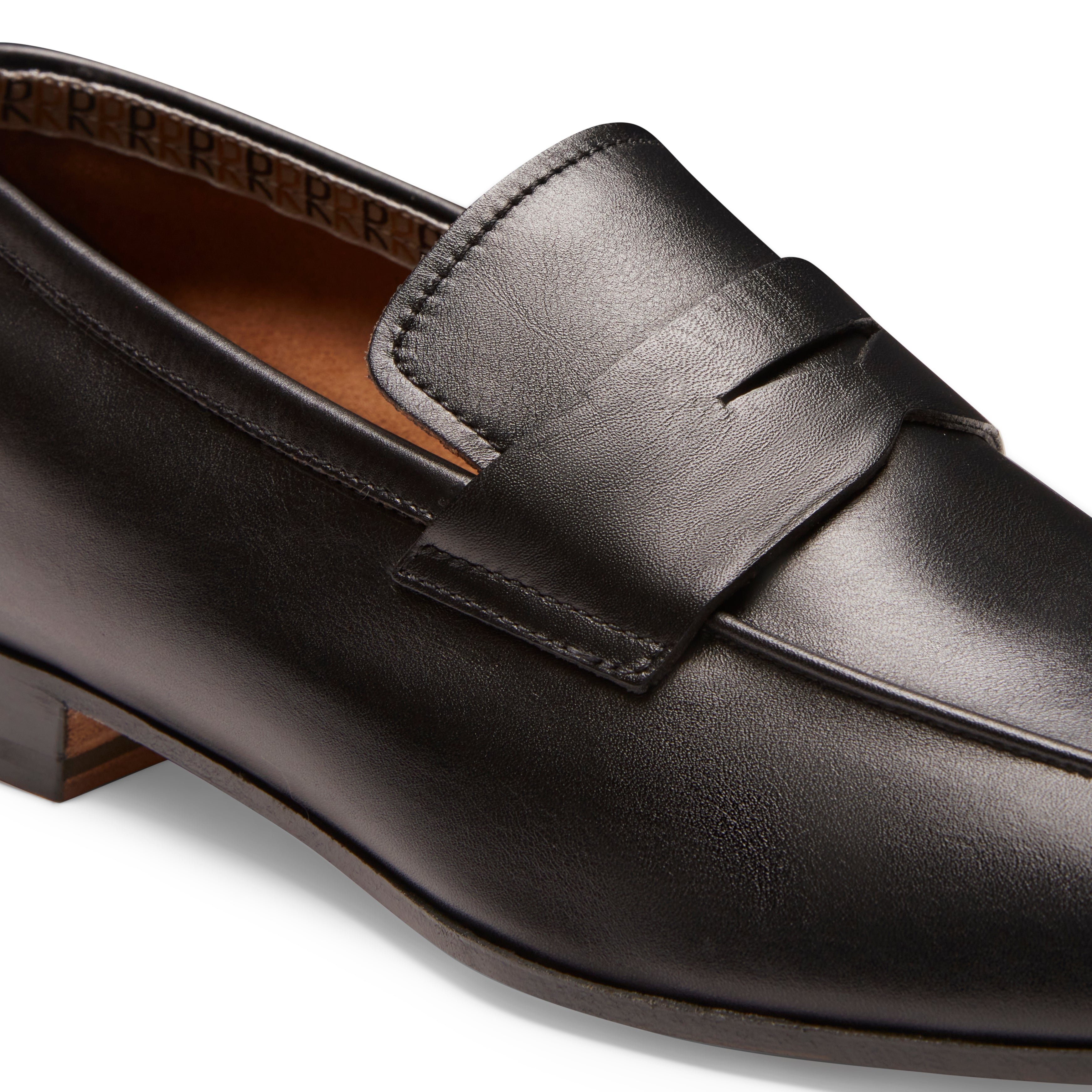 F.lli Rossetti Estate Mocassino Uomo Pelle Nero