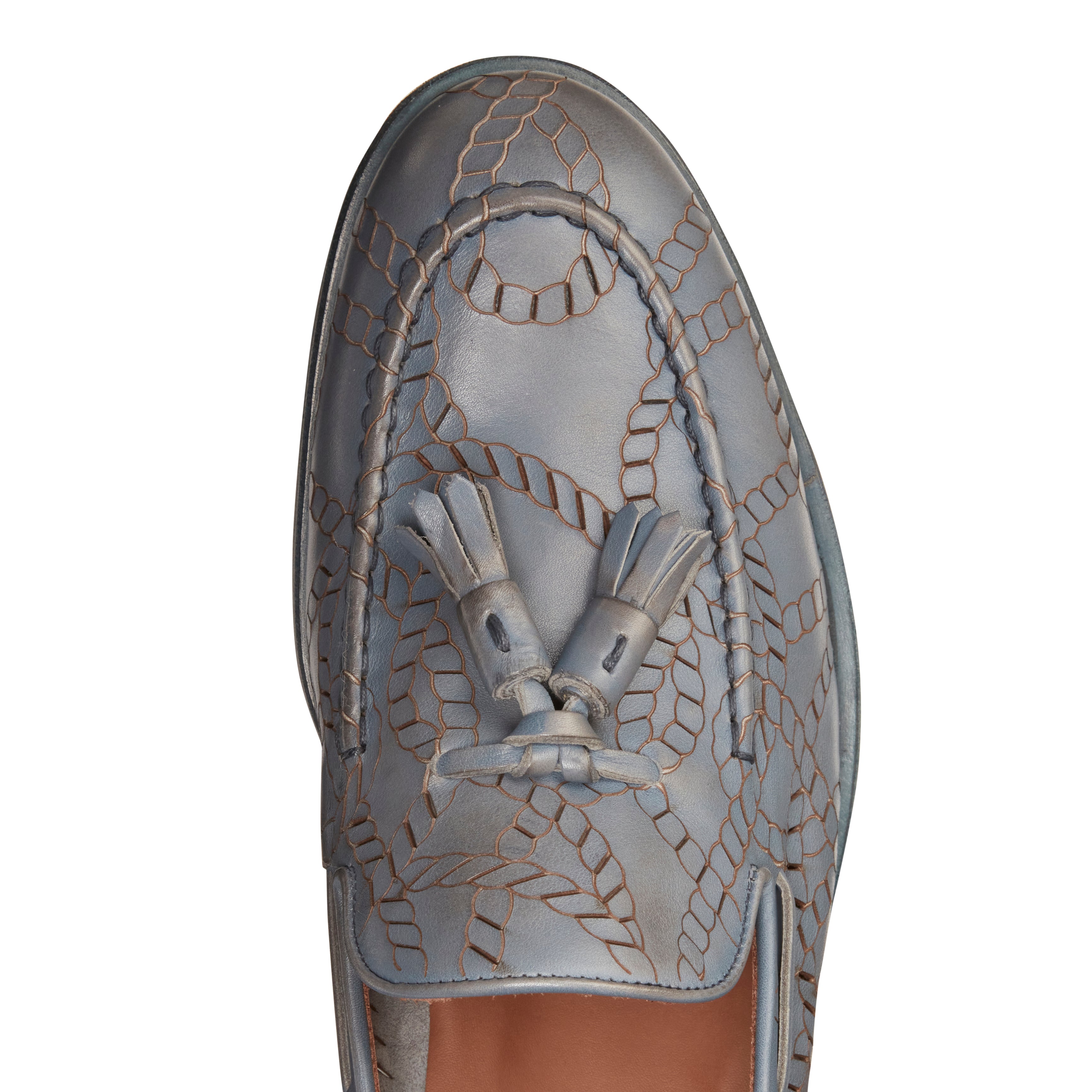 F.lli Rossetti Brera 15161 mocassino uomo jeans pelle