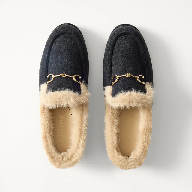 Rothy's The Après Loafer Mule mocassini nero