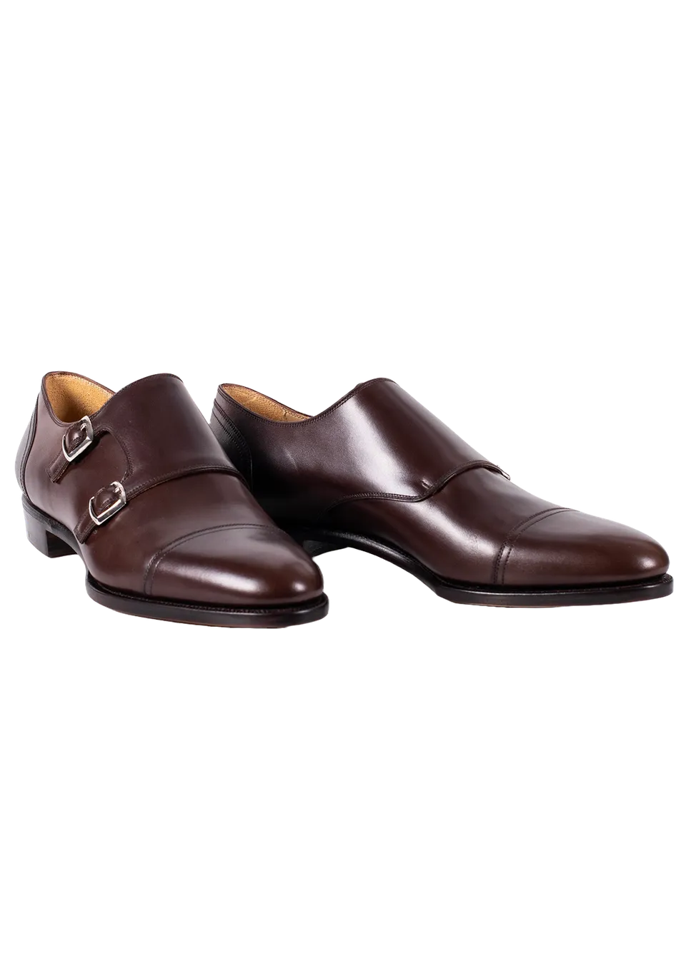 Stefano Bemer E2301 Double Monk Cioccolato Misura 44