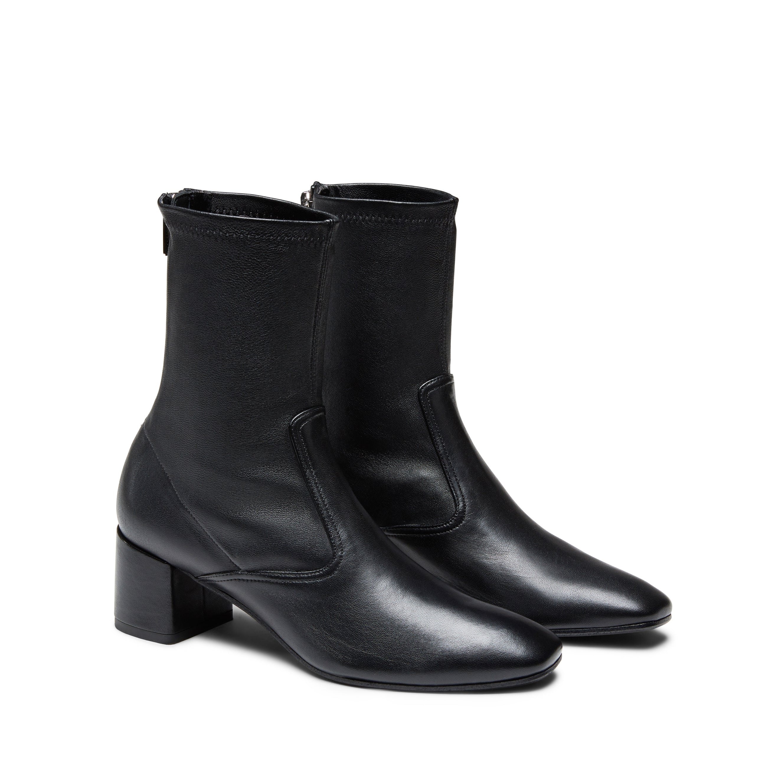 F.lli Rossetti 66085 stivaletto donna nero pelle tacco 50