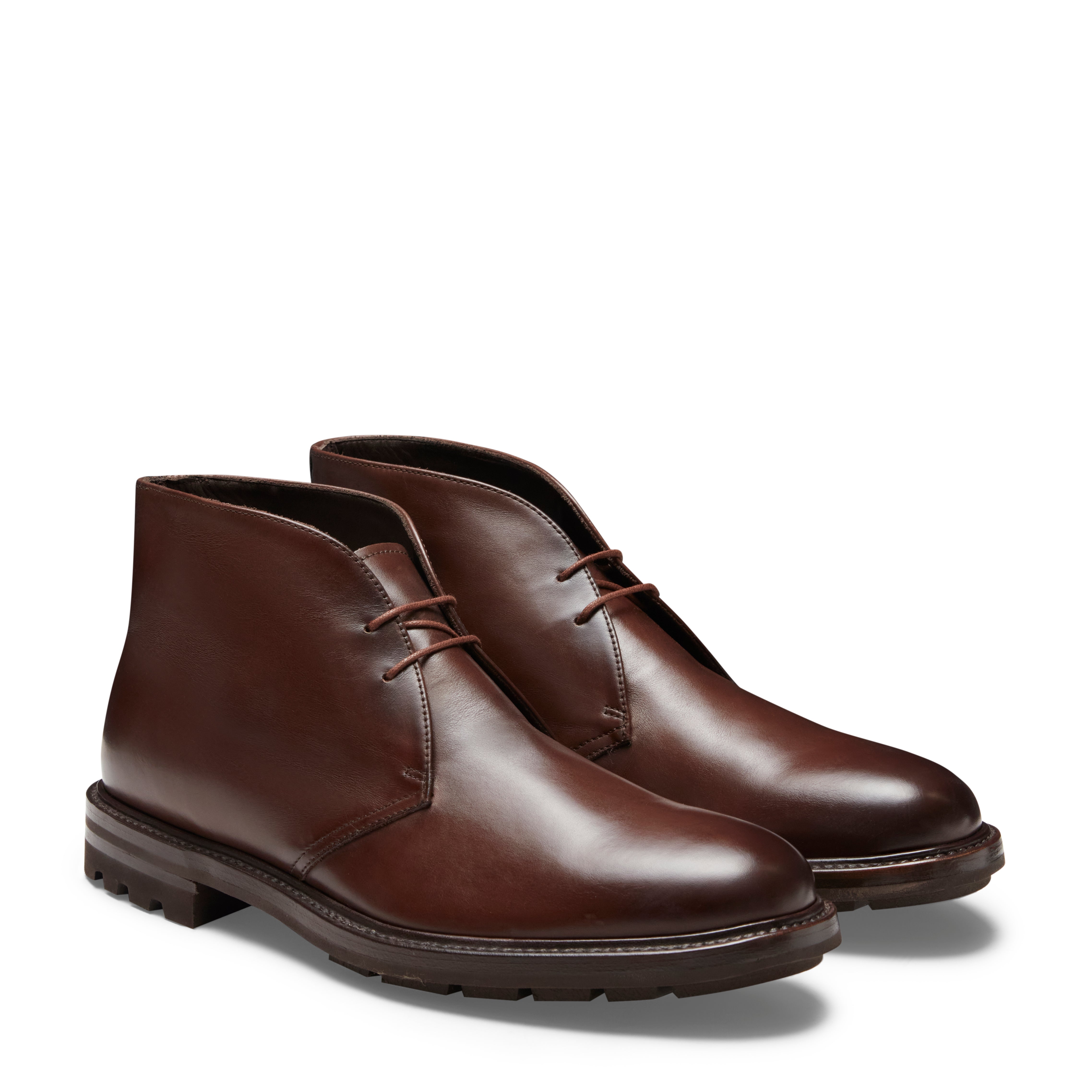 F.lli Rossetti 15306 Desert boot pelle uomo mandorla cuoio