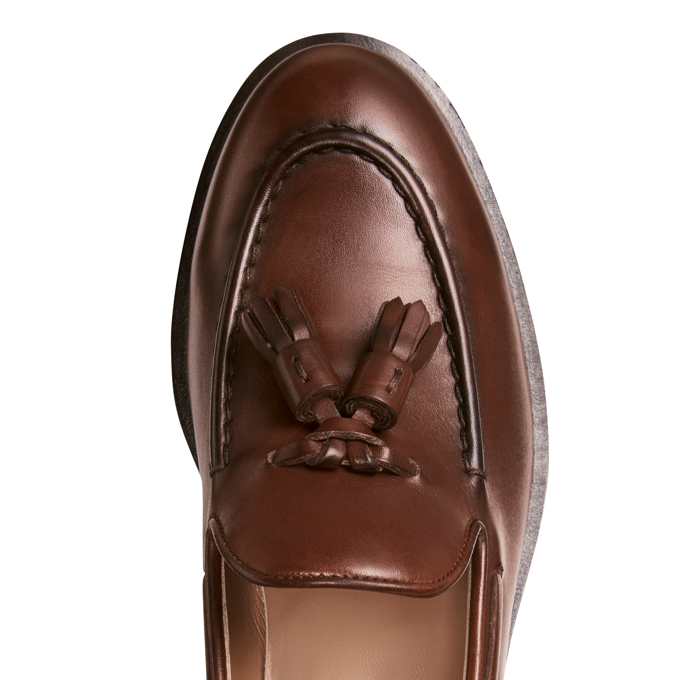F.lli Rossetti Brera 65619 mocassino donna mandorla nappine