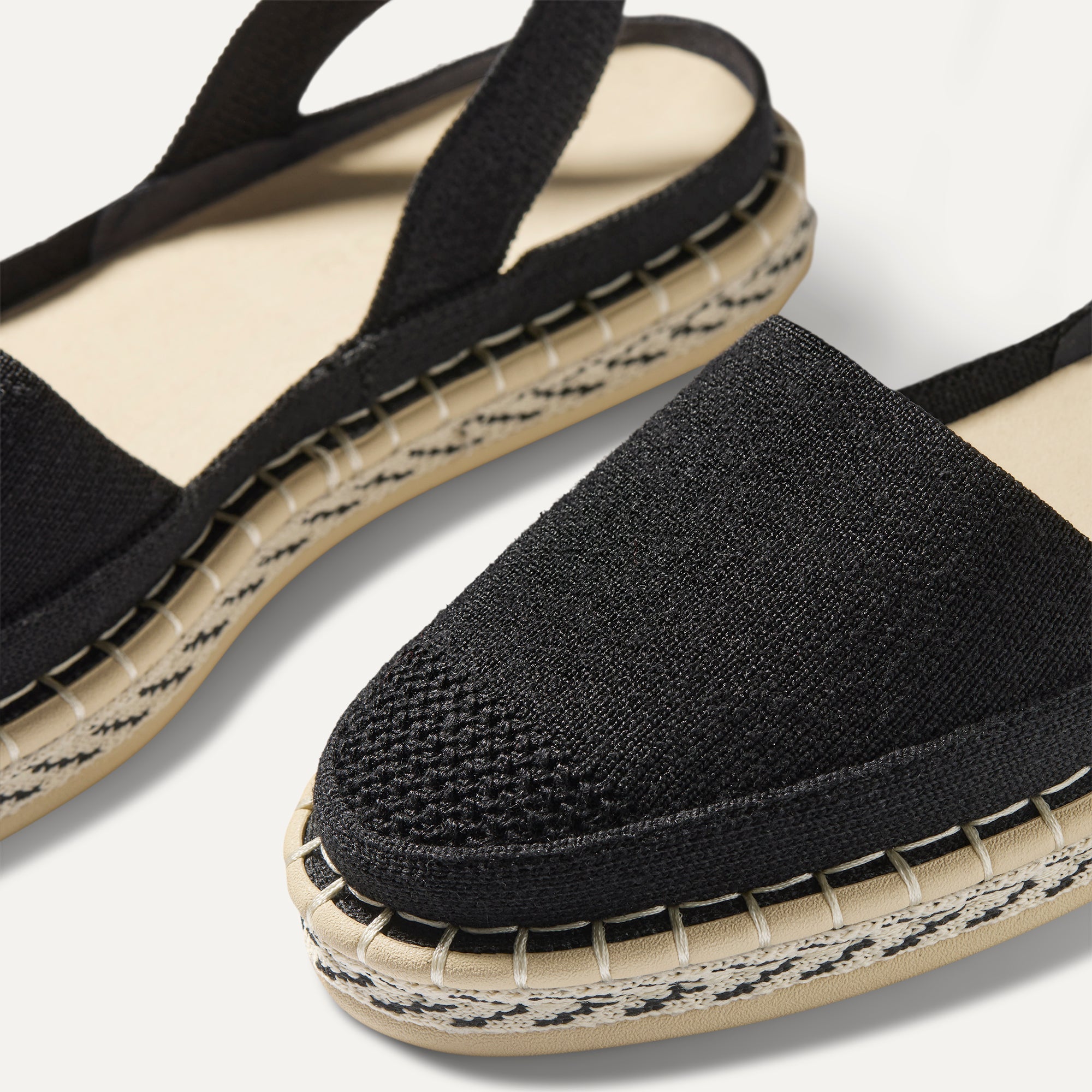 Rothy's The D'Orsay Espadrille ballerine donna Black nero