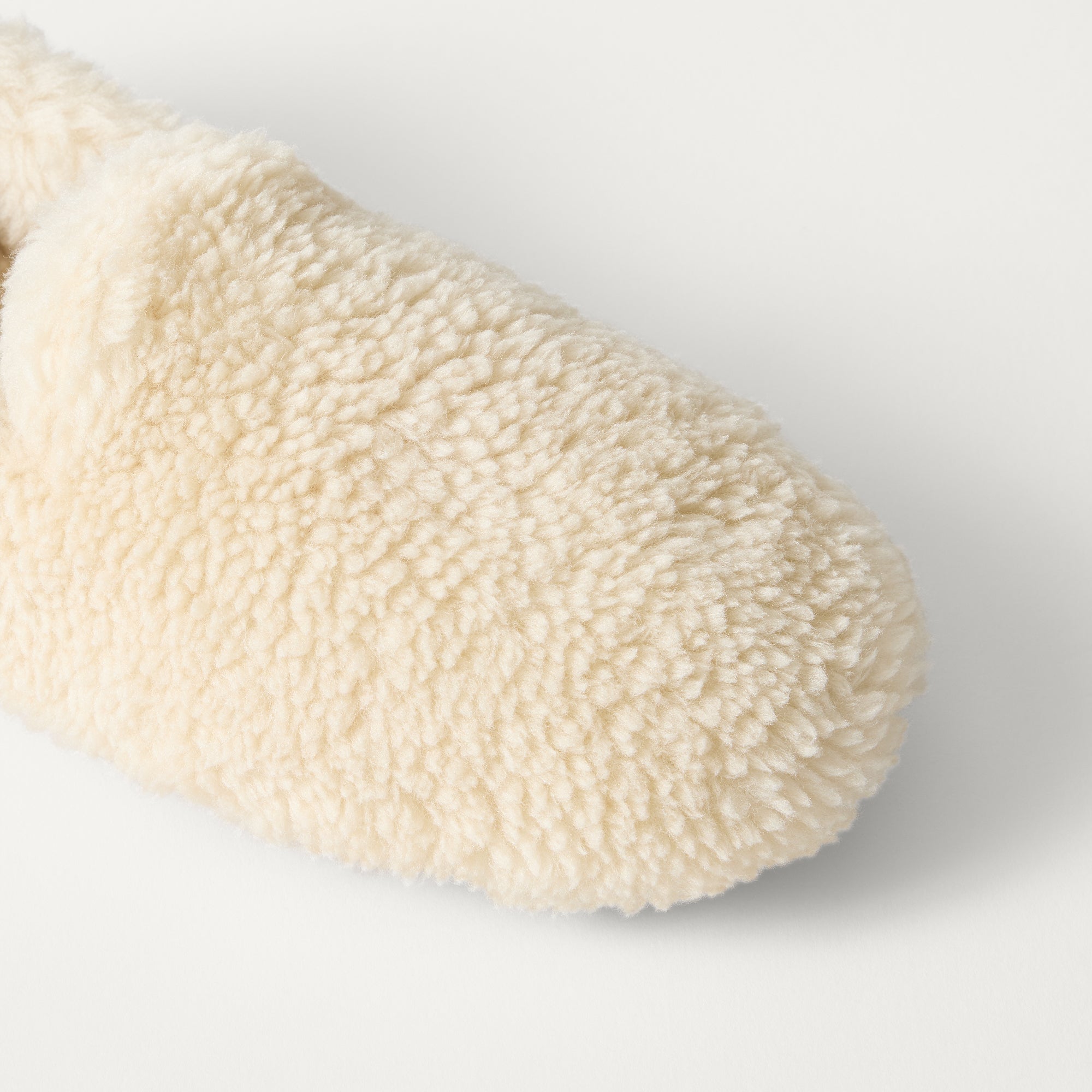 Rothy's Teddy Slipper pantofole Oat Milk peluche
