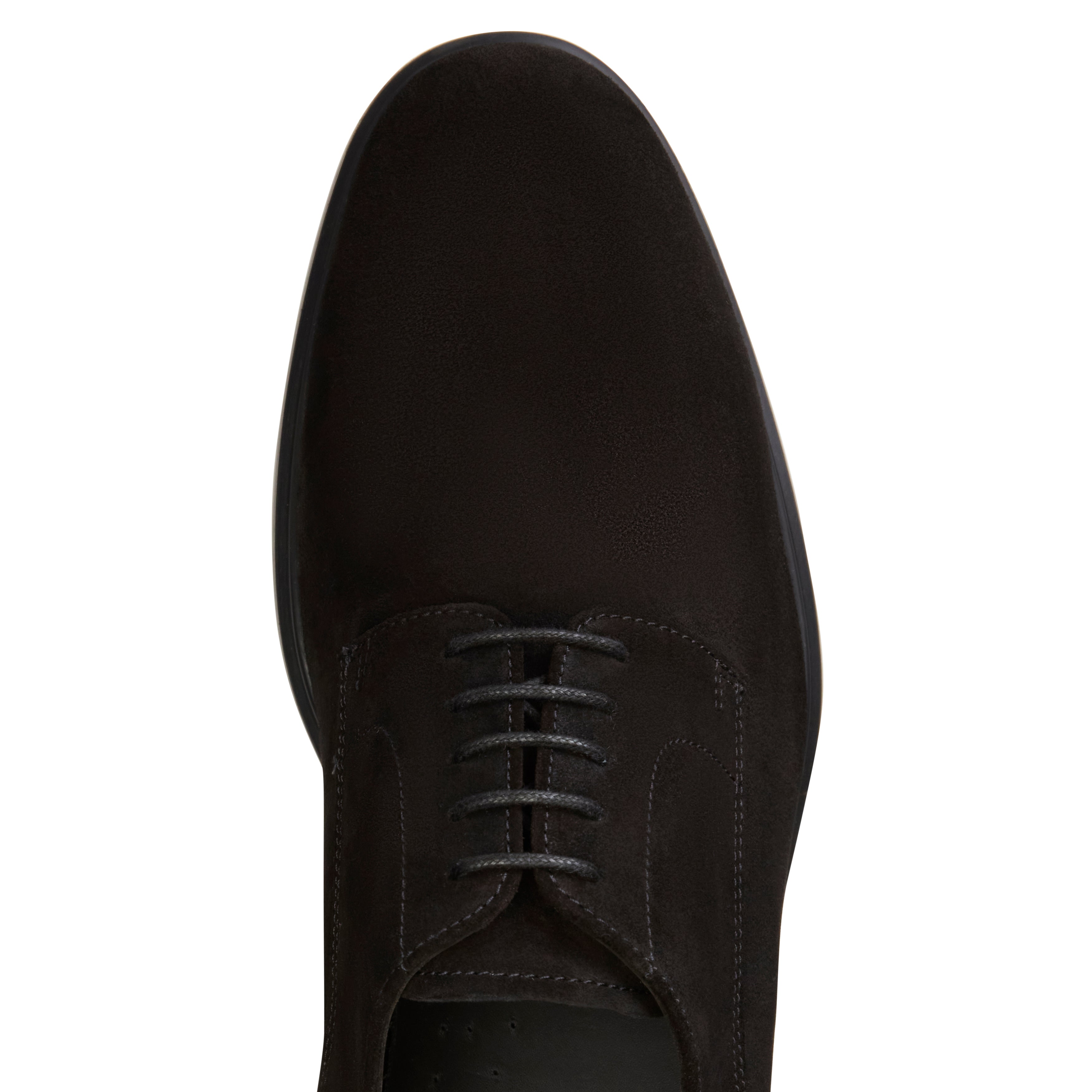 F.lli Rossetti Richard 47375 stringata derby uomo nera suede