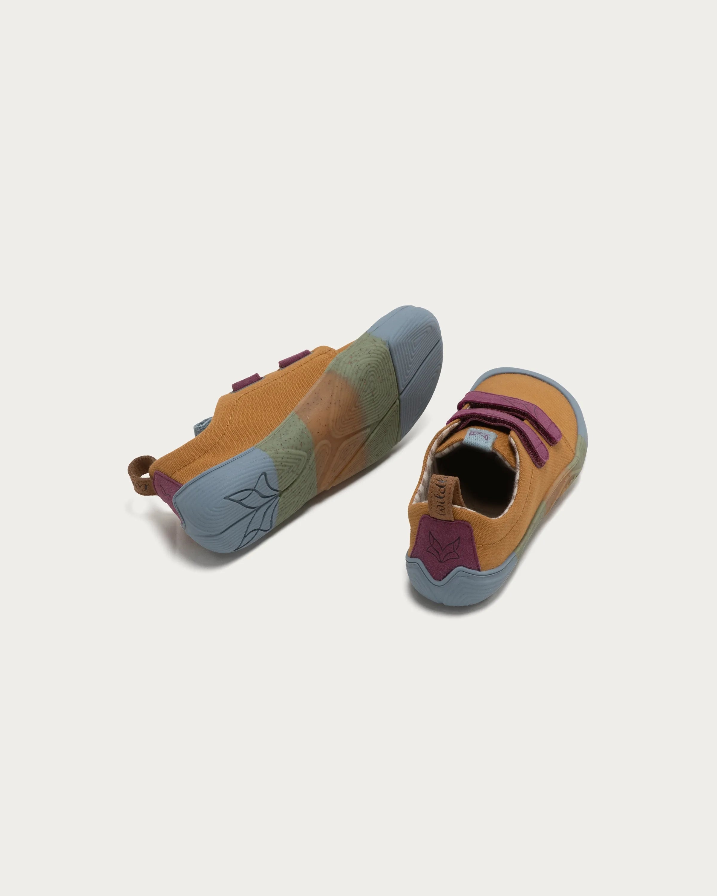 Wildling Robulo camel scarpe barefoot cotone bambini